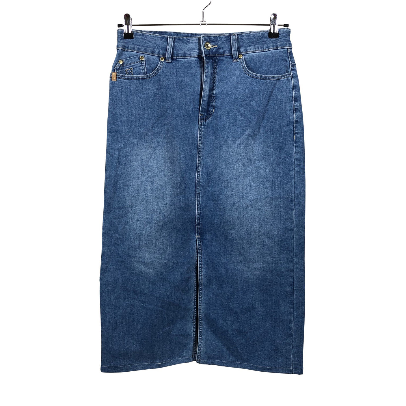 Unisex Claire.dk - Denim skirt, size 38 - Blue (1)