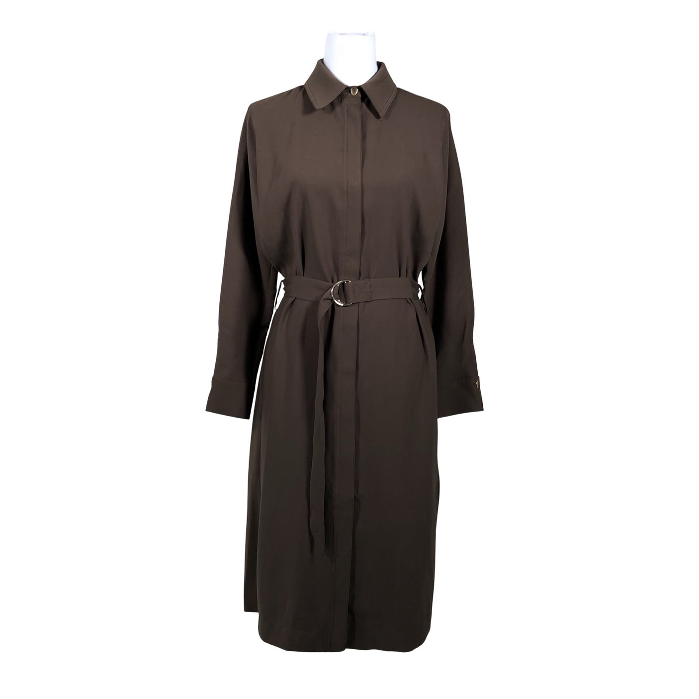 Unisex Mos Mosh - Schiffon dress, size 36 - Brown (1)