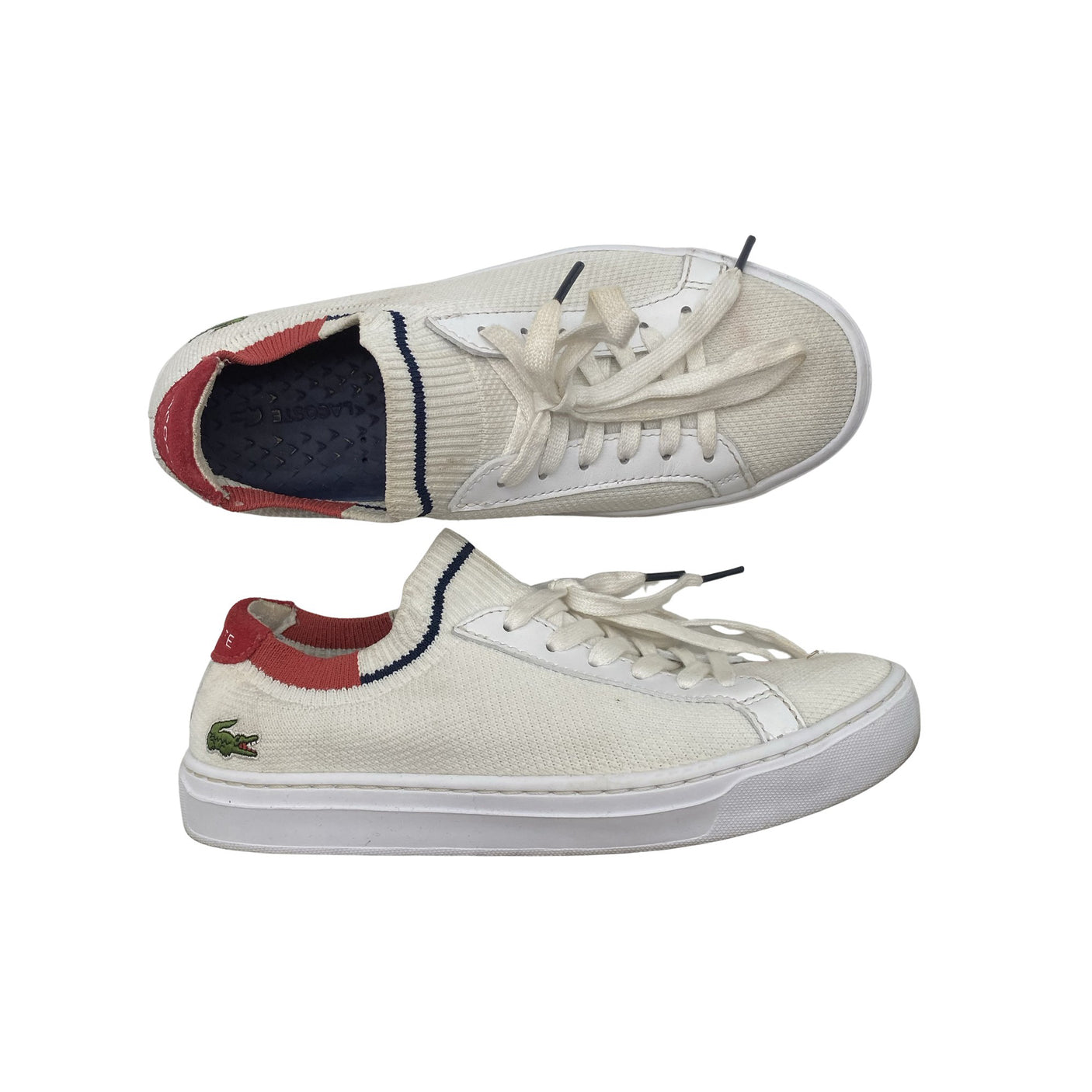 Unisex Lacoste - Casual sneakers, size 36 - White (1)