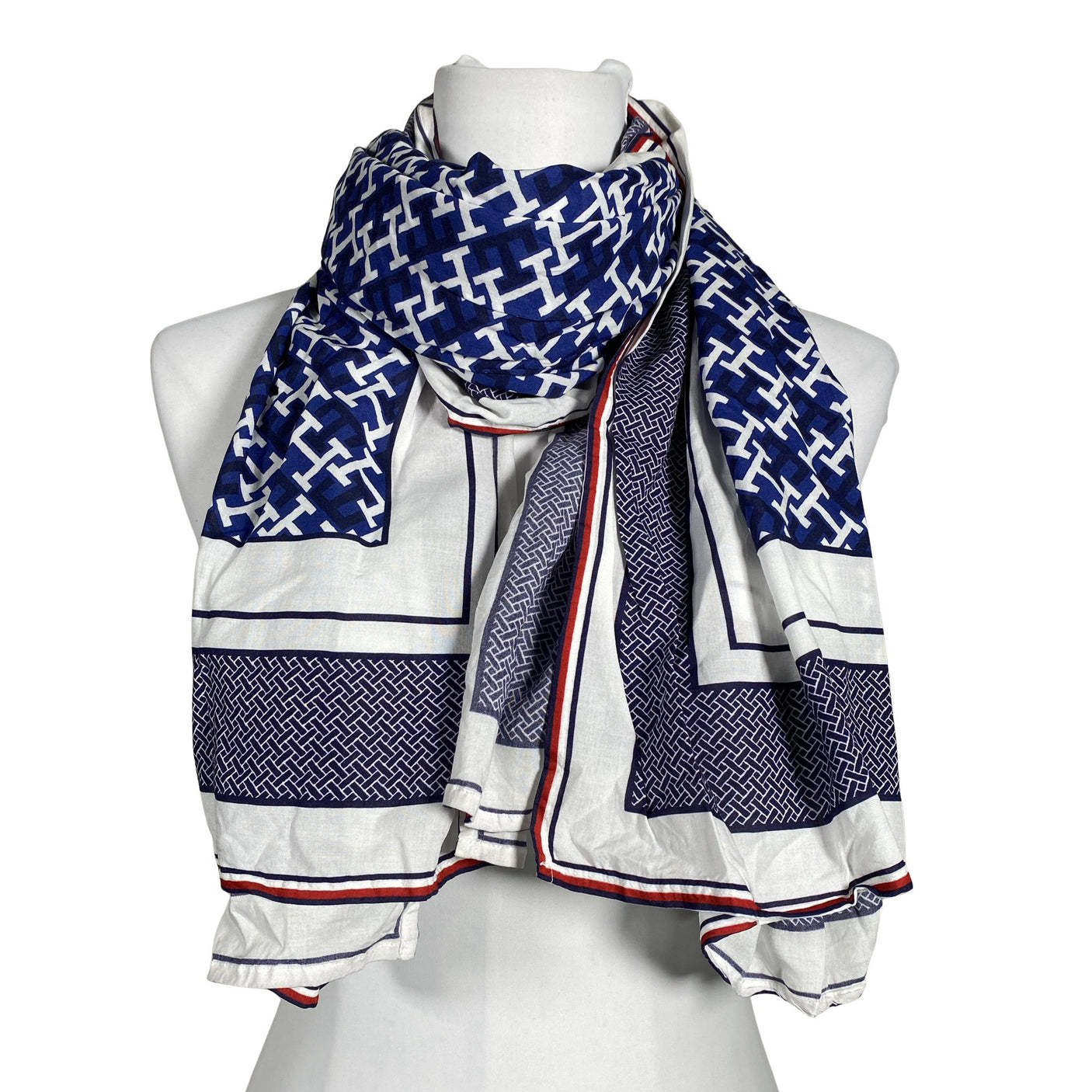Unisex Tommy Hilfiger - Scarf, size Maxi - Blue (1)