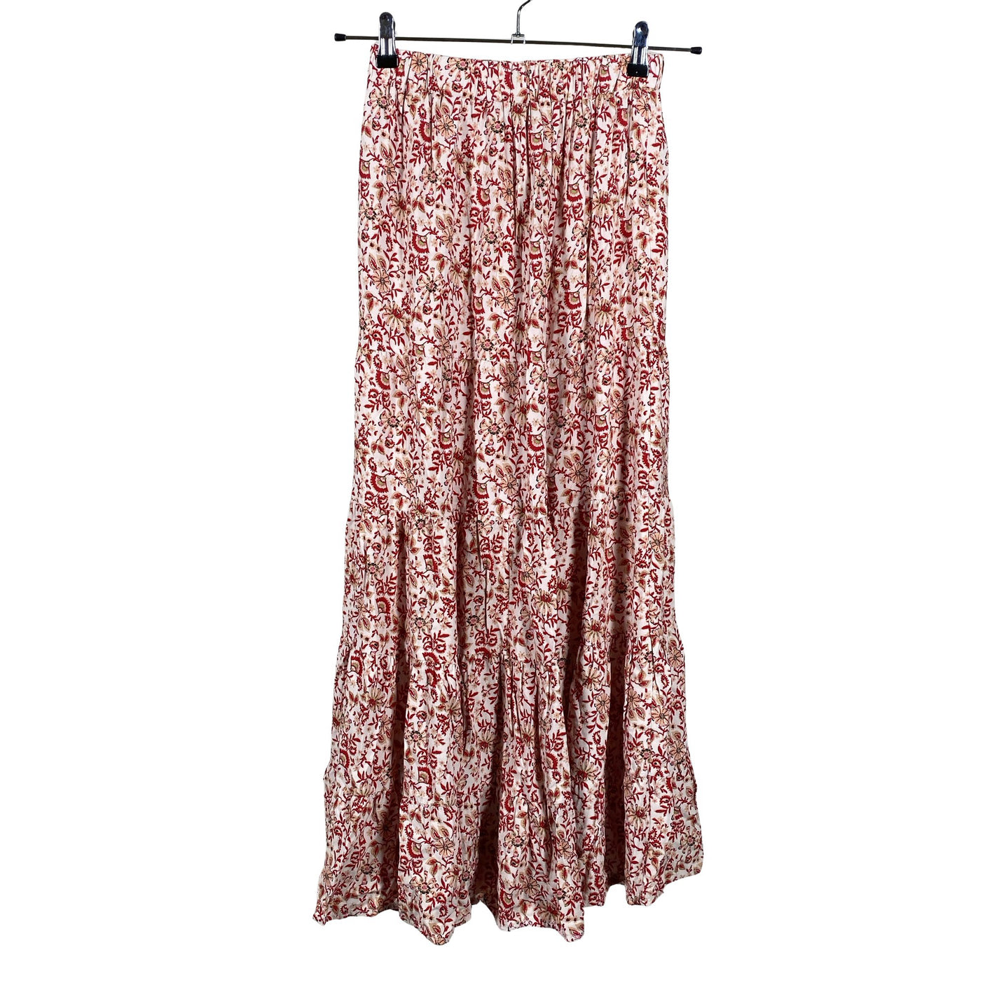 Unisex Pink Woman - Fabric skirt, size 38 - Red (1)