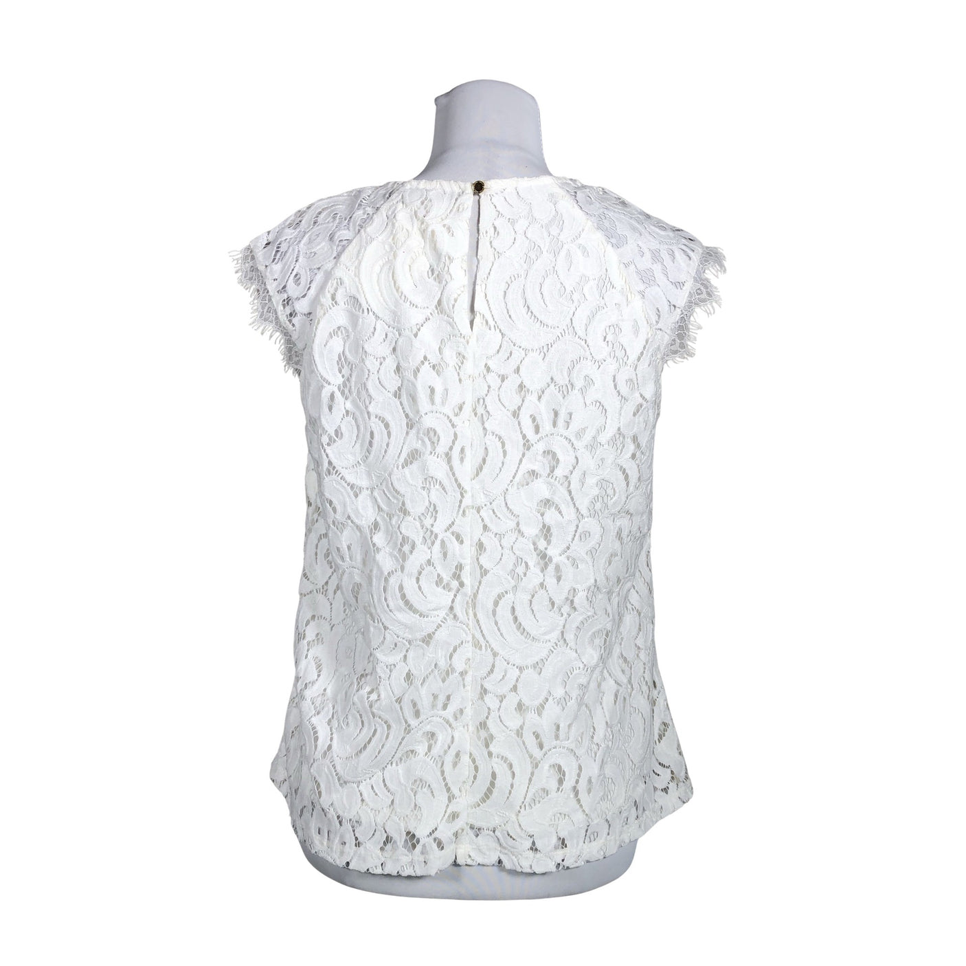 Unisex Holly & Whyte by Lindex - Short-sleeved blouse, size 38 - White (2)