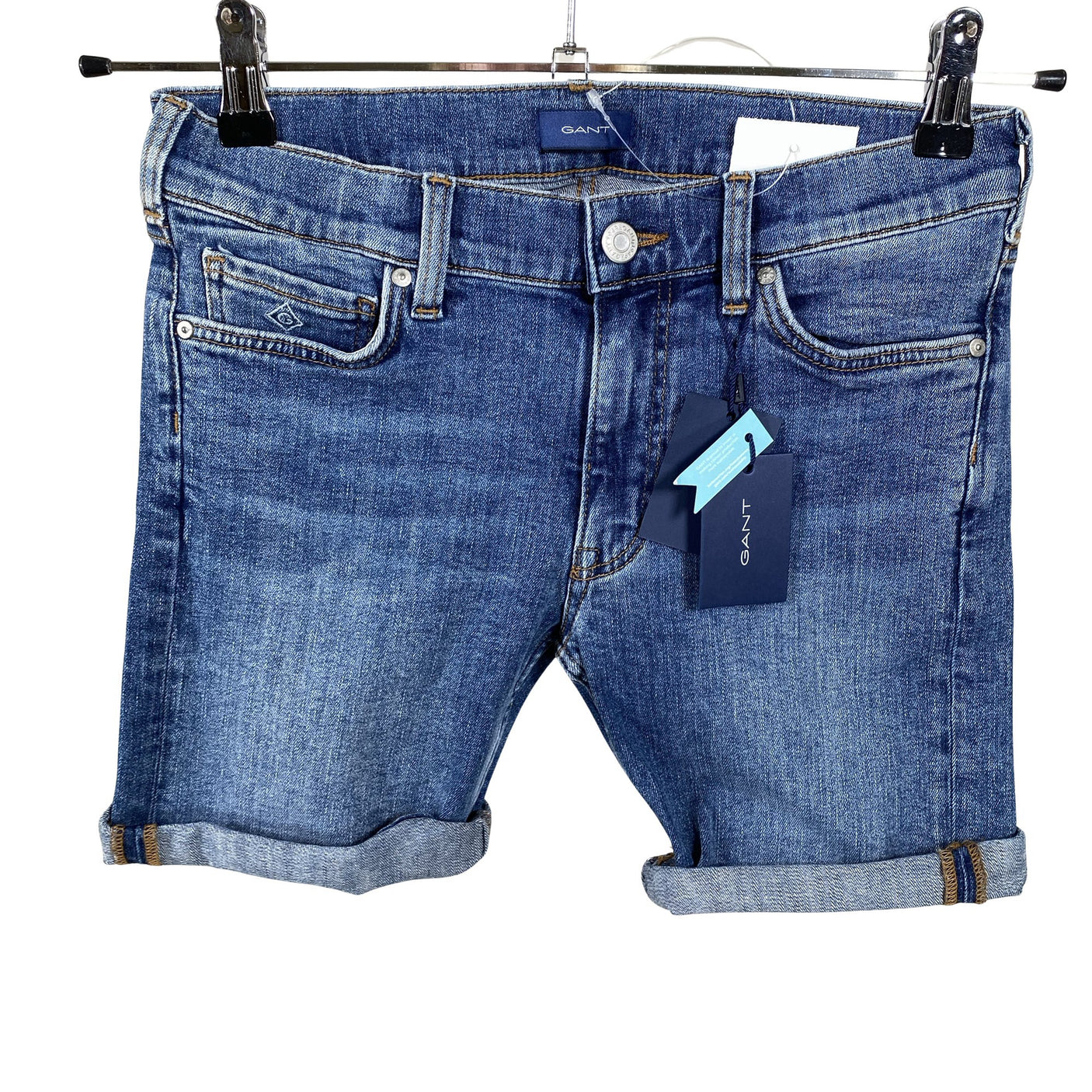 Unisex Gant - Denim shorts, size 134 - 140 - Blue (1)