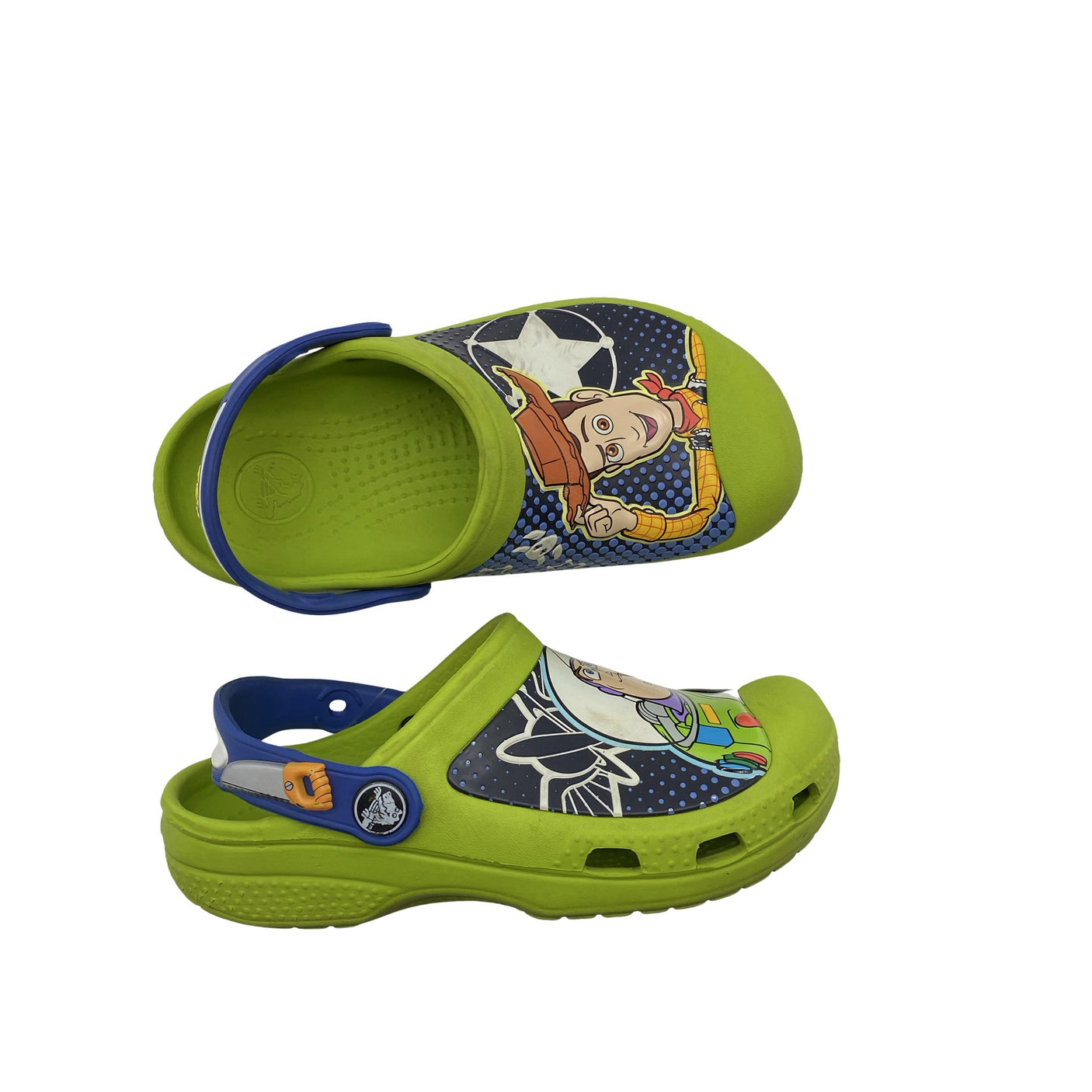 Unisex Crocs - Slip-on shoes, size 29 - Green (1)