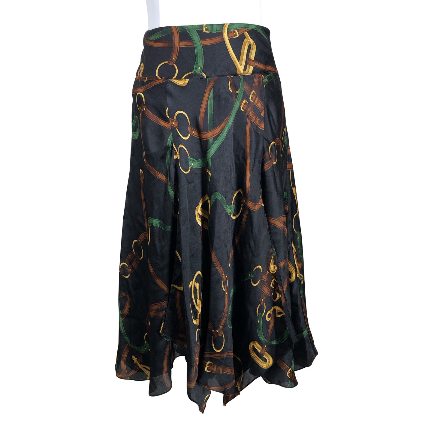 Unisex Ralph Lauren - Fabric skirt, size 34 - Black (1)