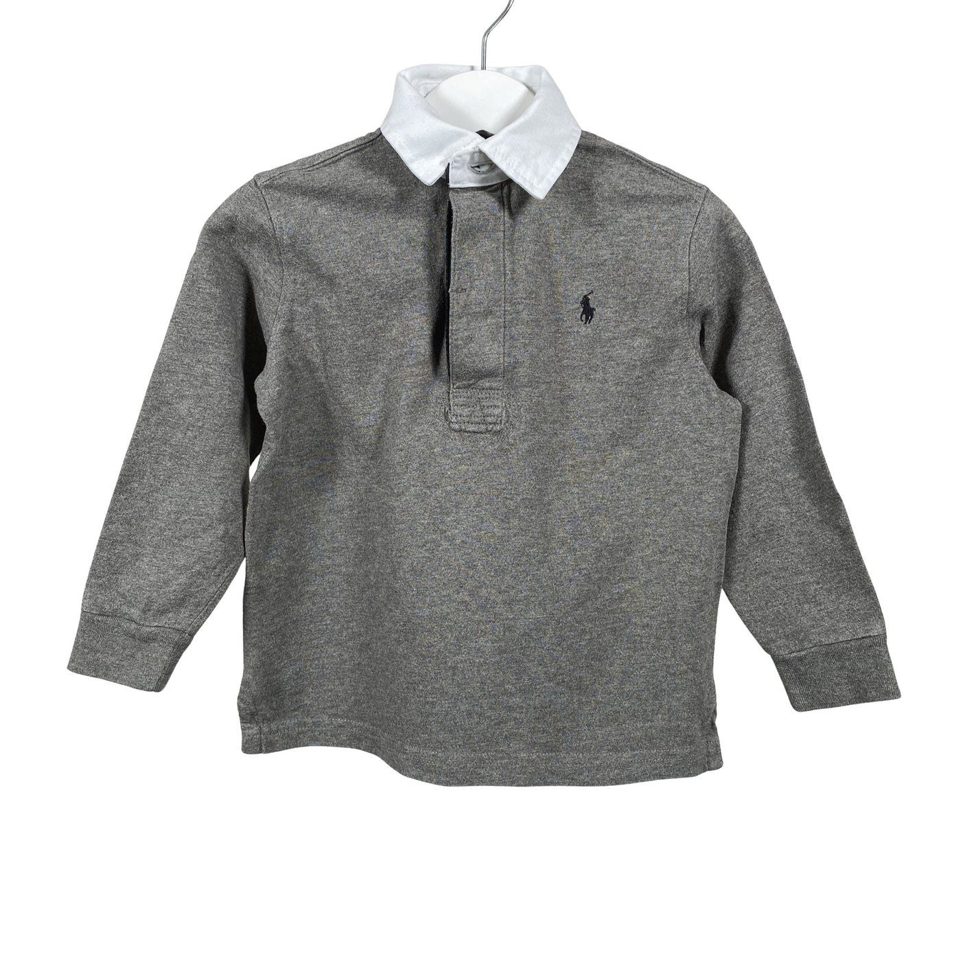 Unisex Polo Ralph Lauren - Tricot shirt, size 86 - 92 - Gray (1)