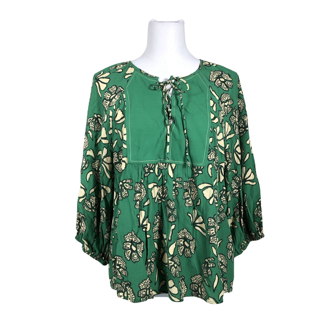 Unisex ba&sh - Blouse, size 38 - Green (1)