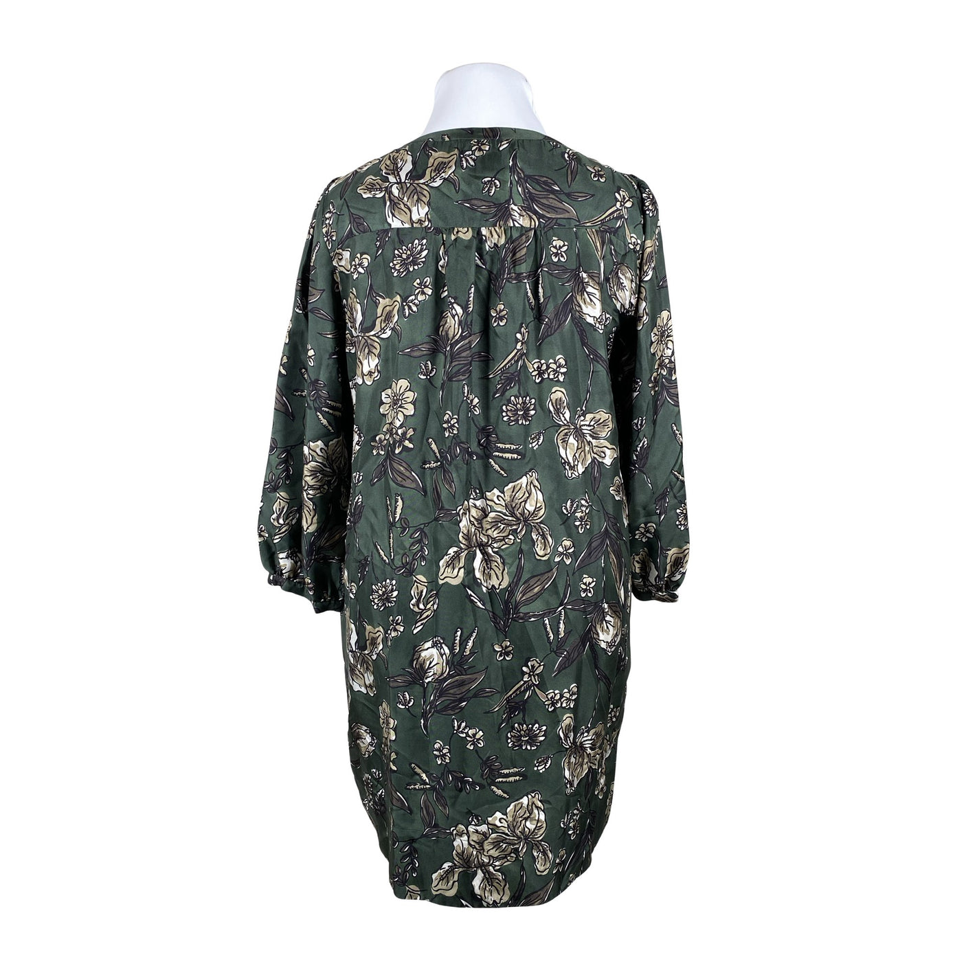 Unisex 'S MaxMara - Schiffon dress, size 44 - Green (3)