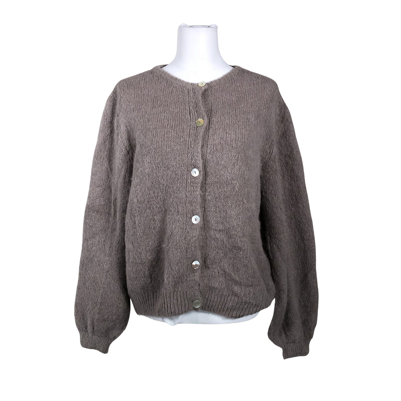 Unisex Americandreams - Cardigan, size 40 - Beige (1)