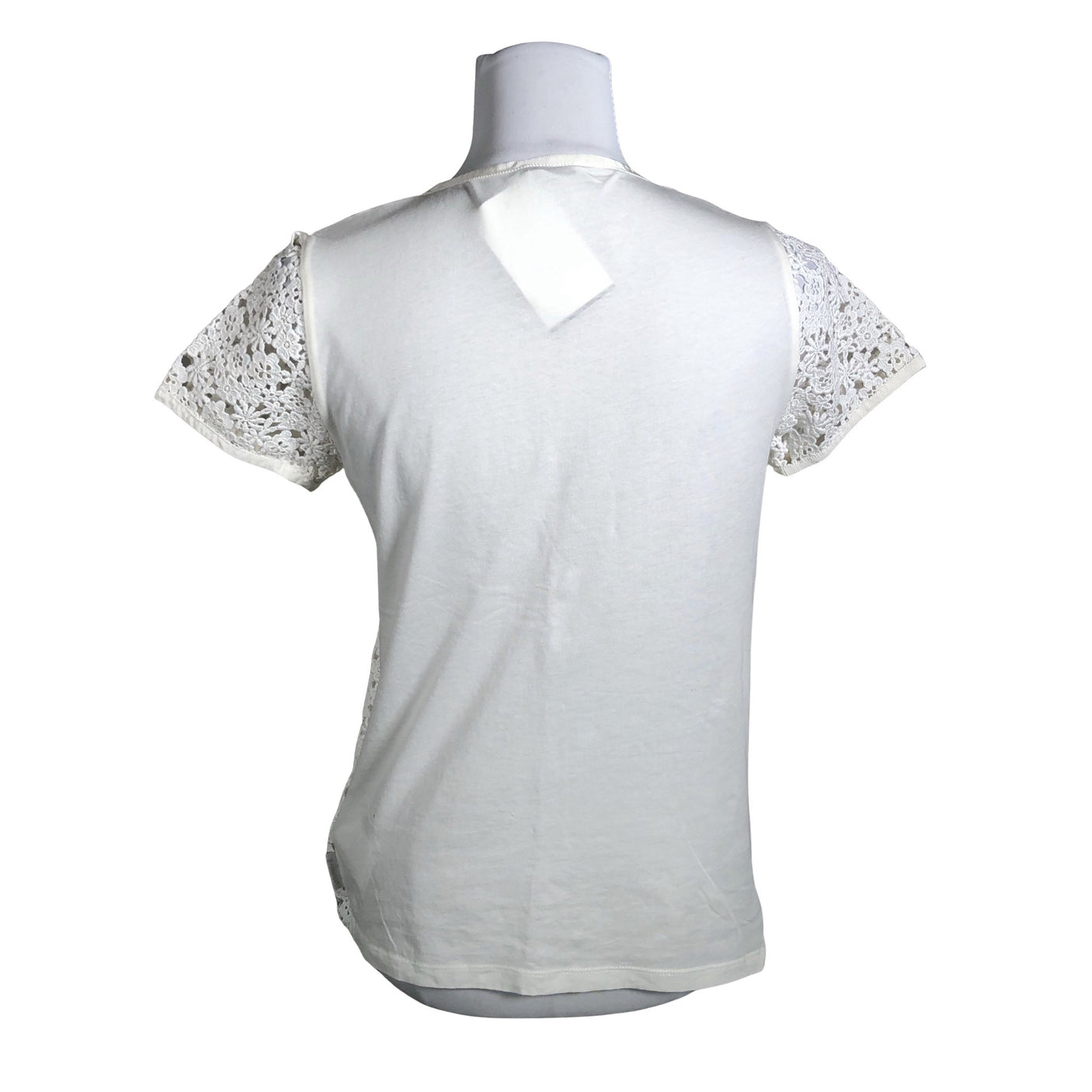 Unisex Moncler - Short-sleeved blouse, size 36 - White (2)