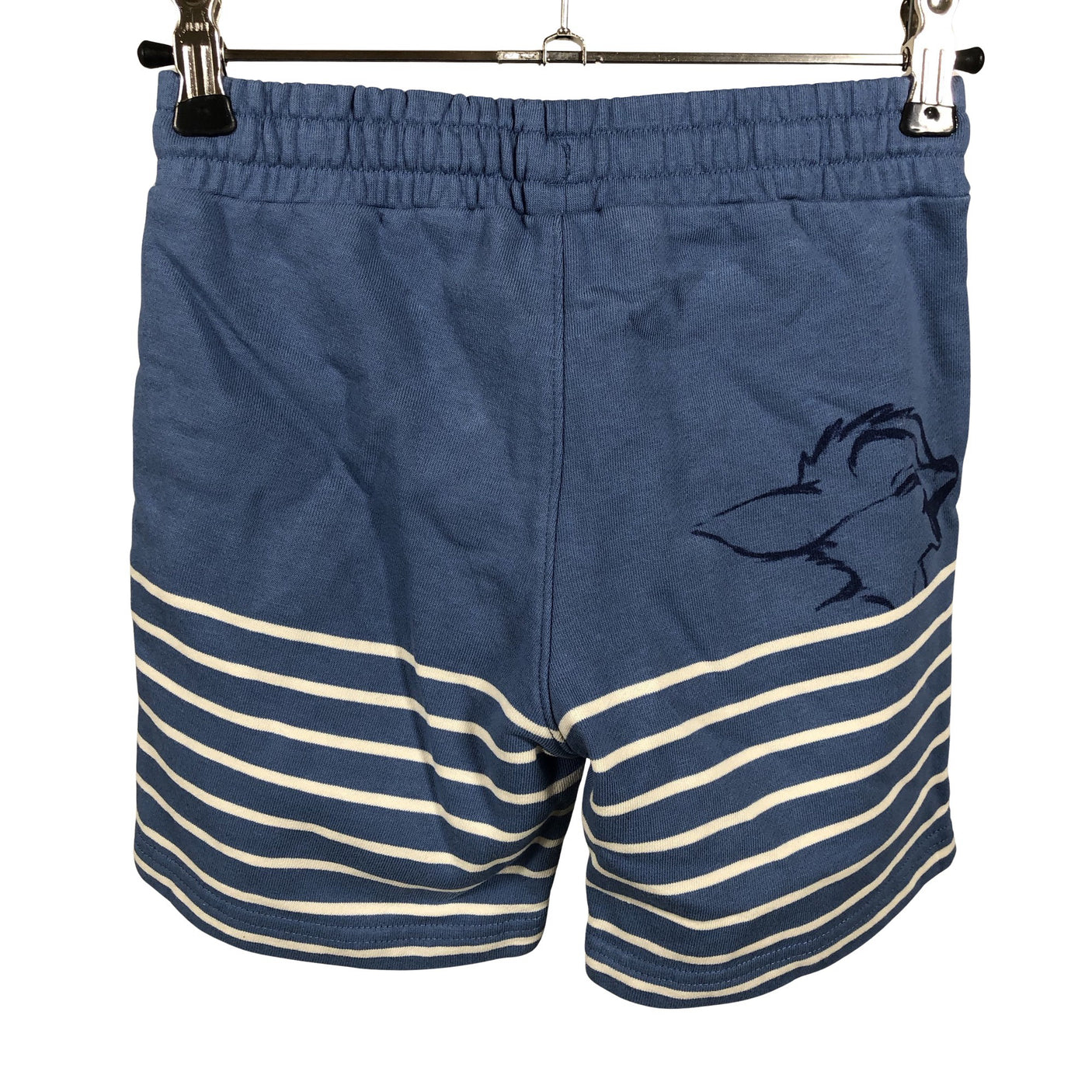 Unisex Polarn O. Pyret - Sweatshorts, size 110 - 116 - Blue (2)