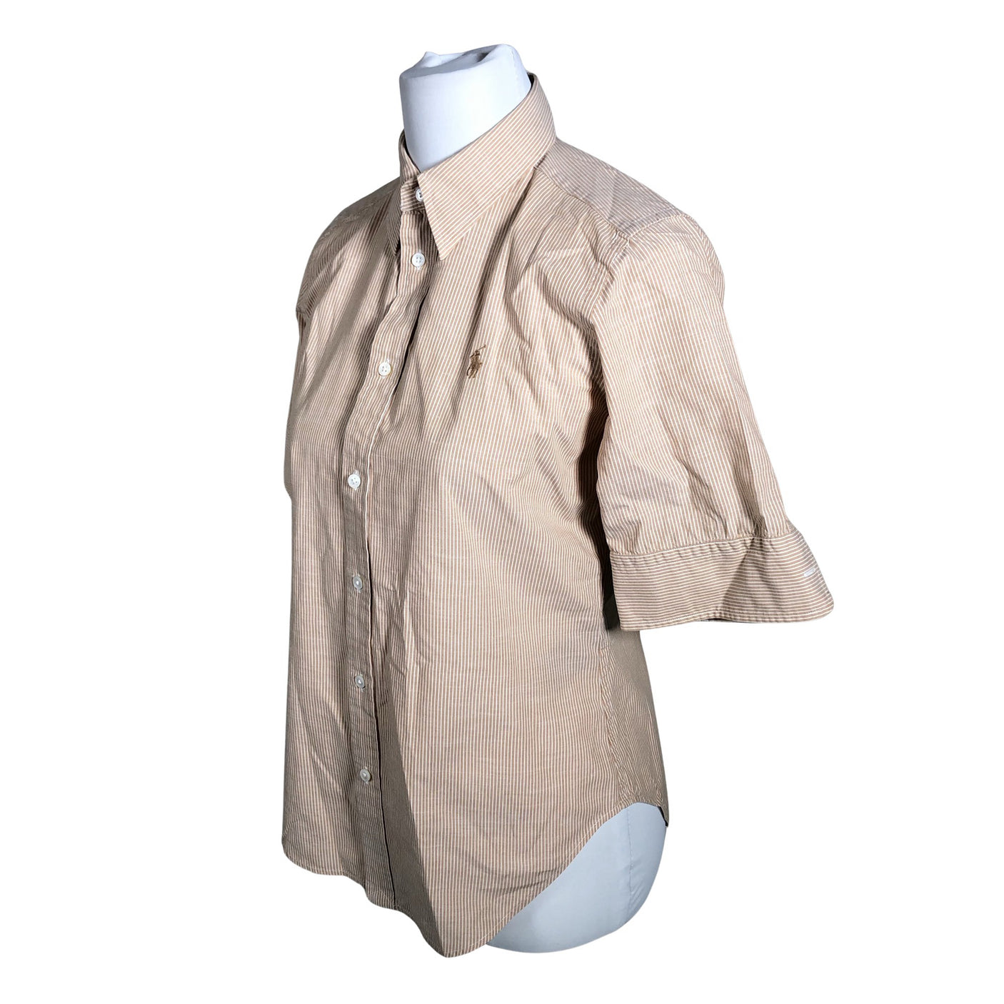 Unisex Polo Ralph Lauren - Collared shirt, size 36 - Beige (3)