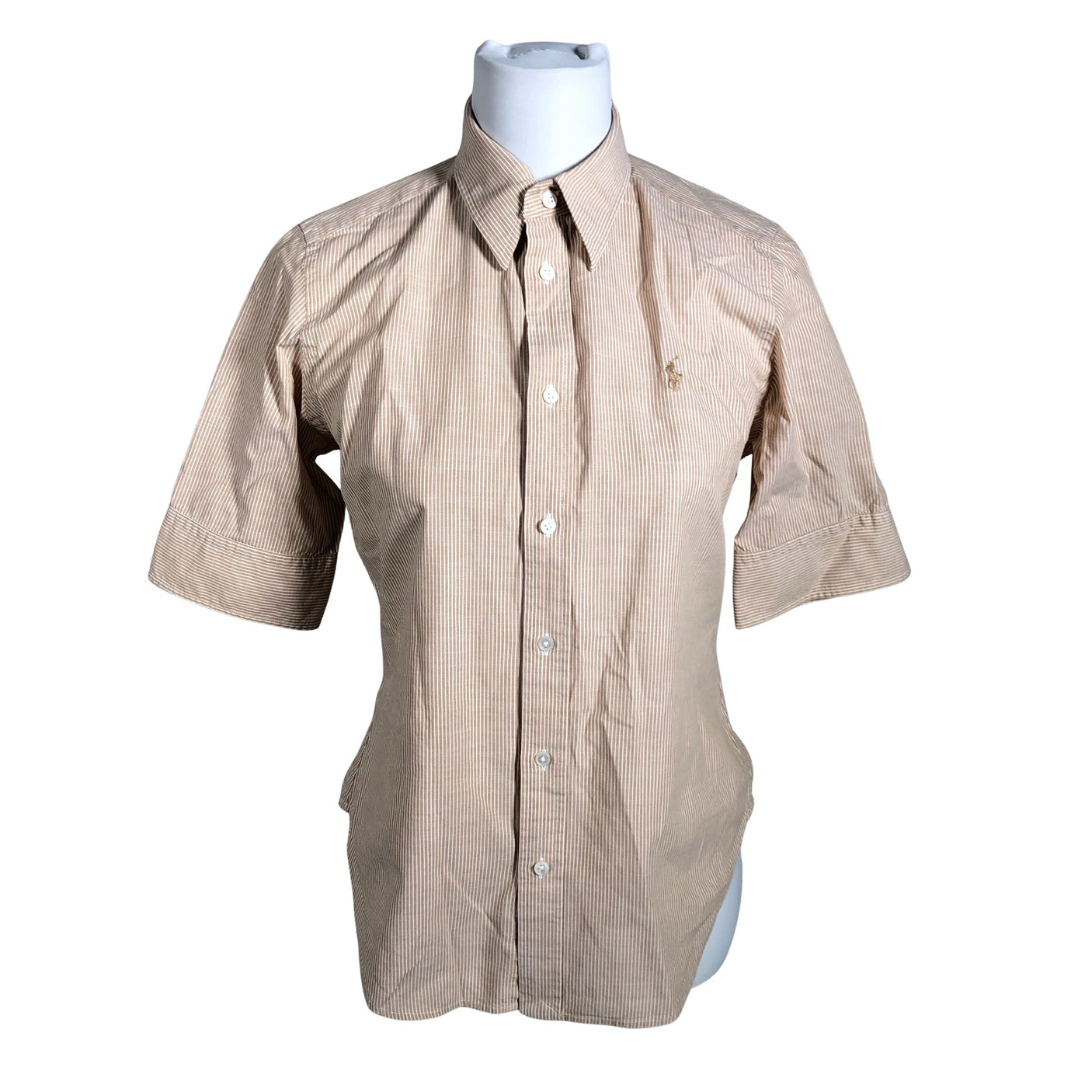 Unisex Polo Ralph Lauren - Collared shirt, size 36 - Beige (1)