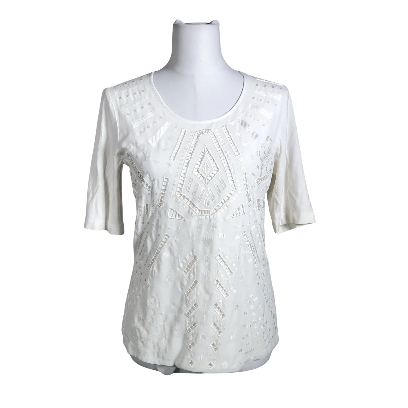 Unisex Gerry Weber - T-shirt, size 38 - White (1)