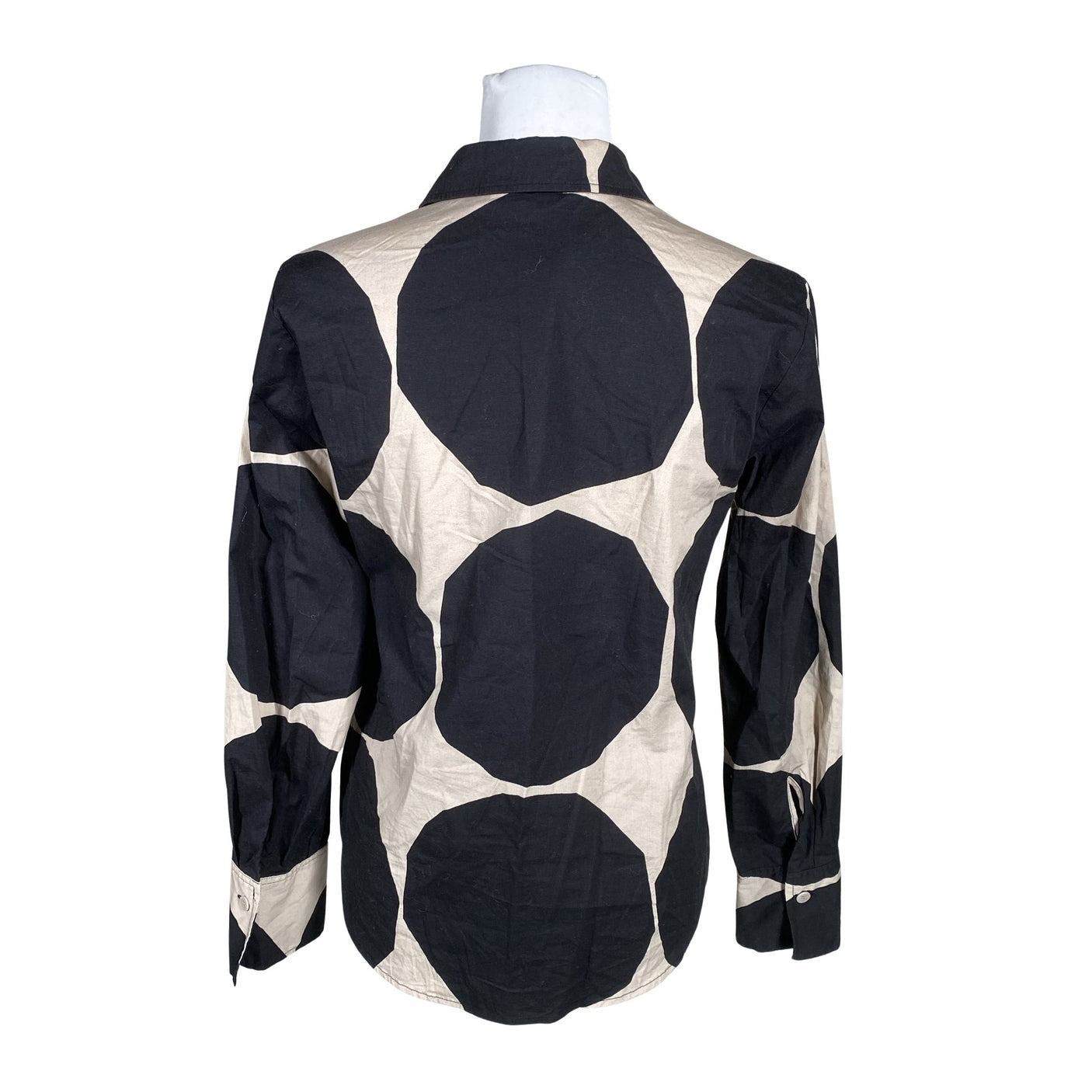 Unisex Marimekko - Collared shirt, size 40 - Black (2)
