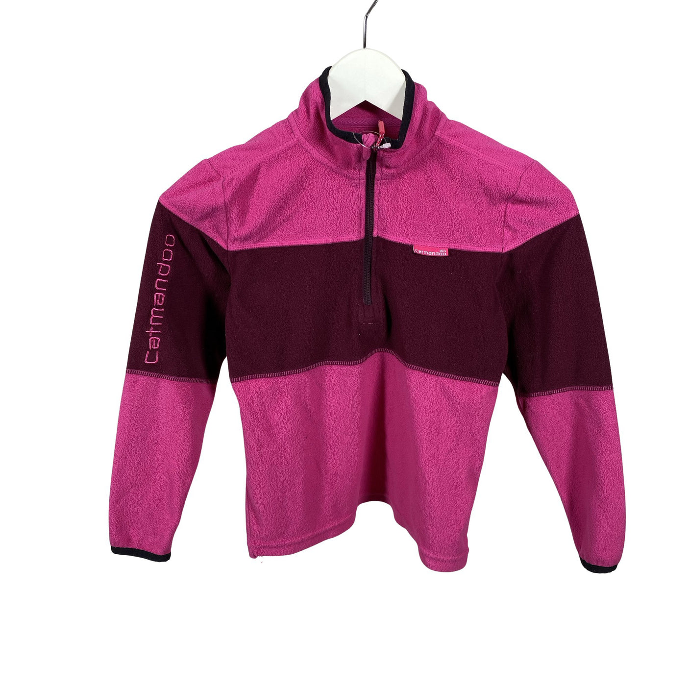 Unisex Catmandoo - Fleece shirt, size 122 - 128 - Wine red (1)