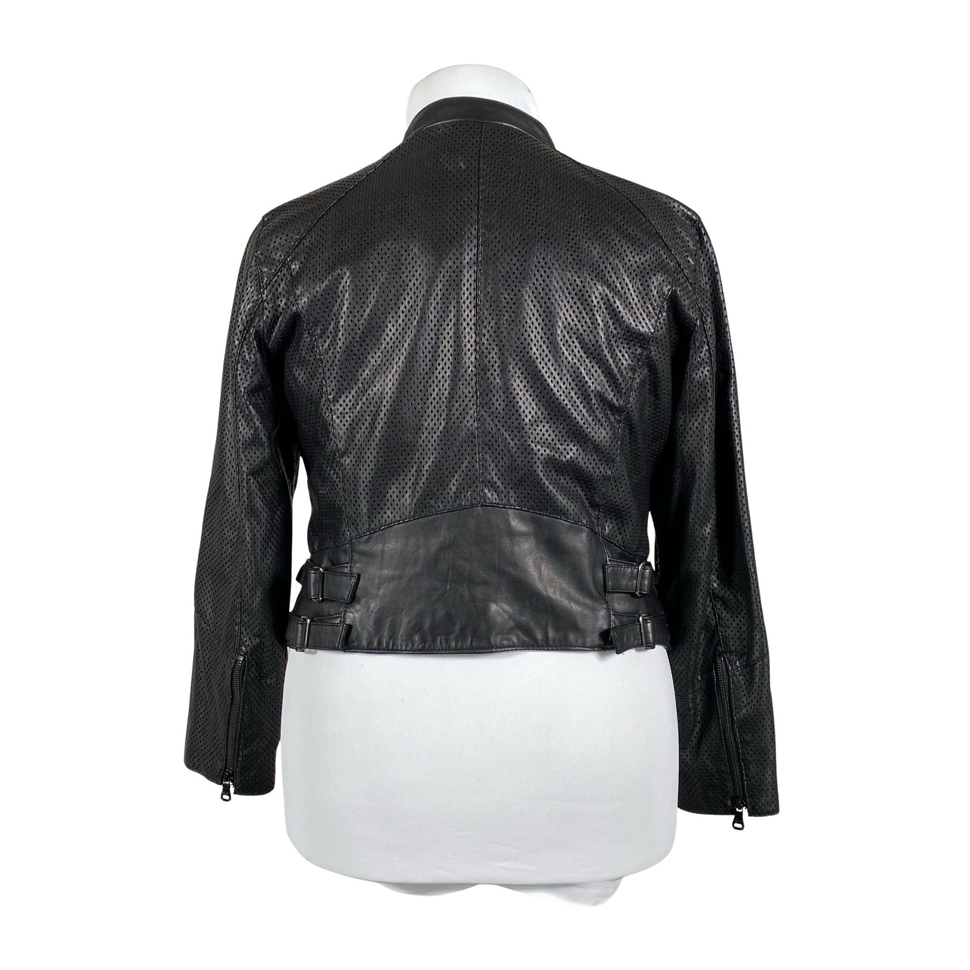 Unisex Guess - Leather jacket, size 42 - Black (3)