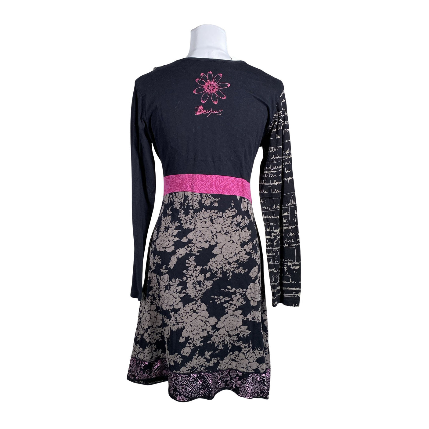 Unisex Desigual - Tricot dress, size 36 - Black (2)