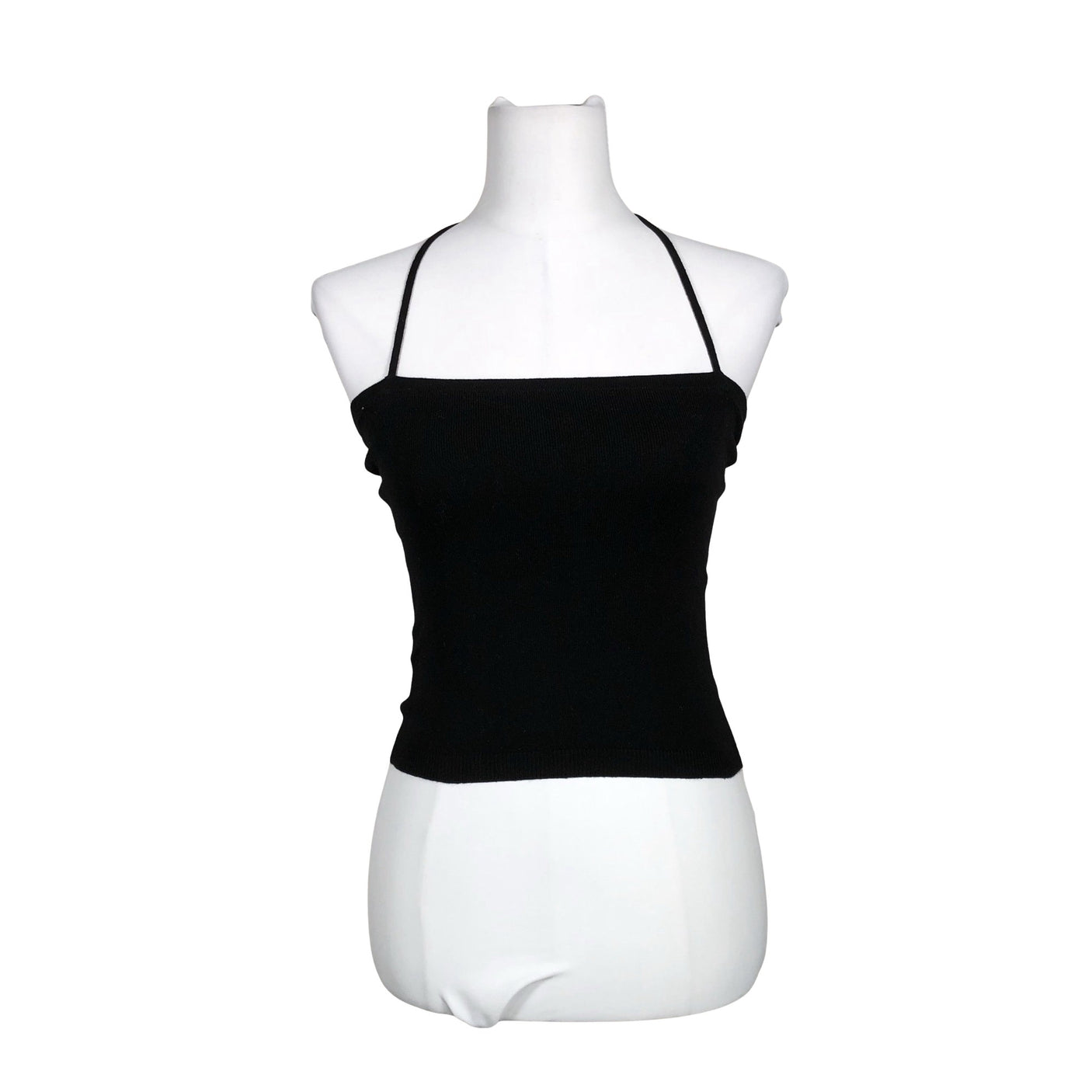 Unisex Sisley - Tricot tank top, size 36 - Black (1)