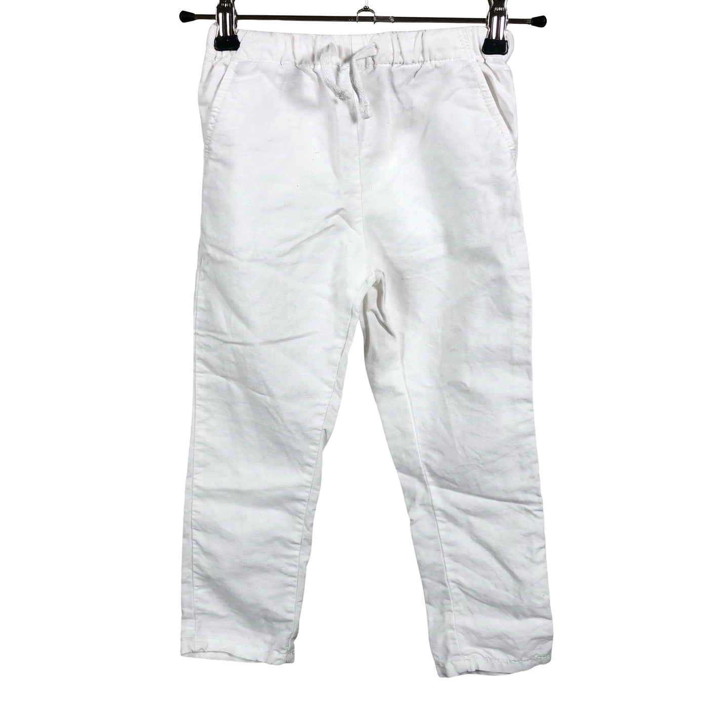 Unisex Next - Slacks, size 98 - 104 - White (1)