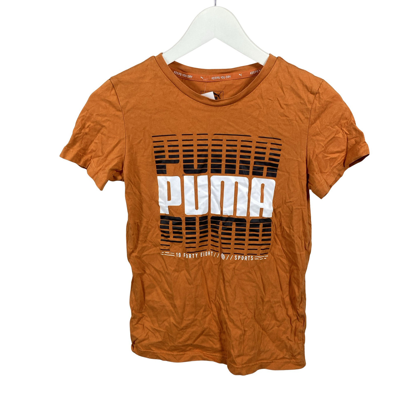 Unisex Puma - T-shirt, size 146 - 152 - Orange (1)