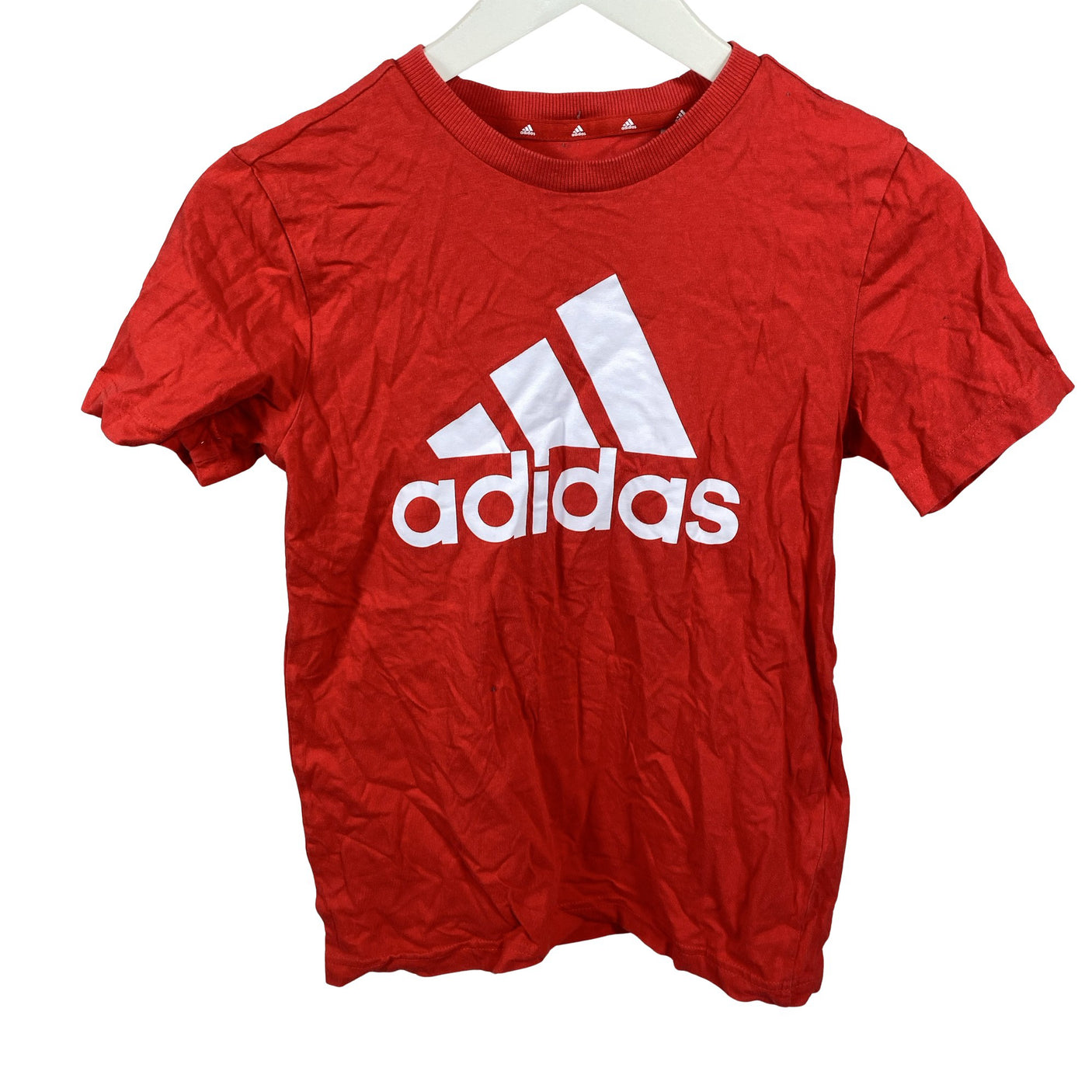 Unisex Adidas - T-shirt, size 146 - 152 - Red (1)