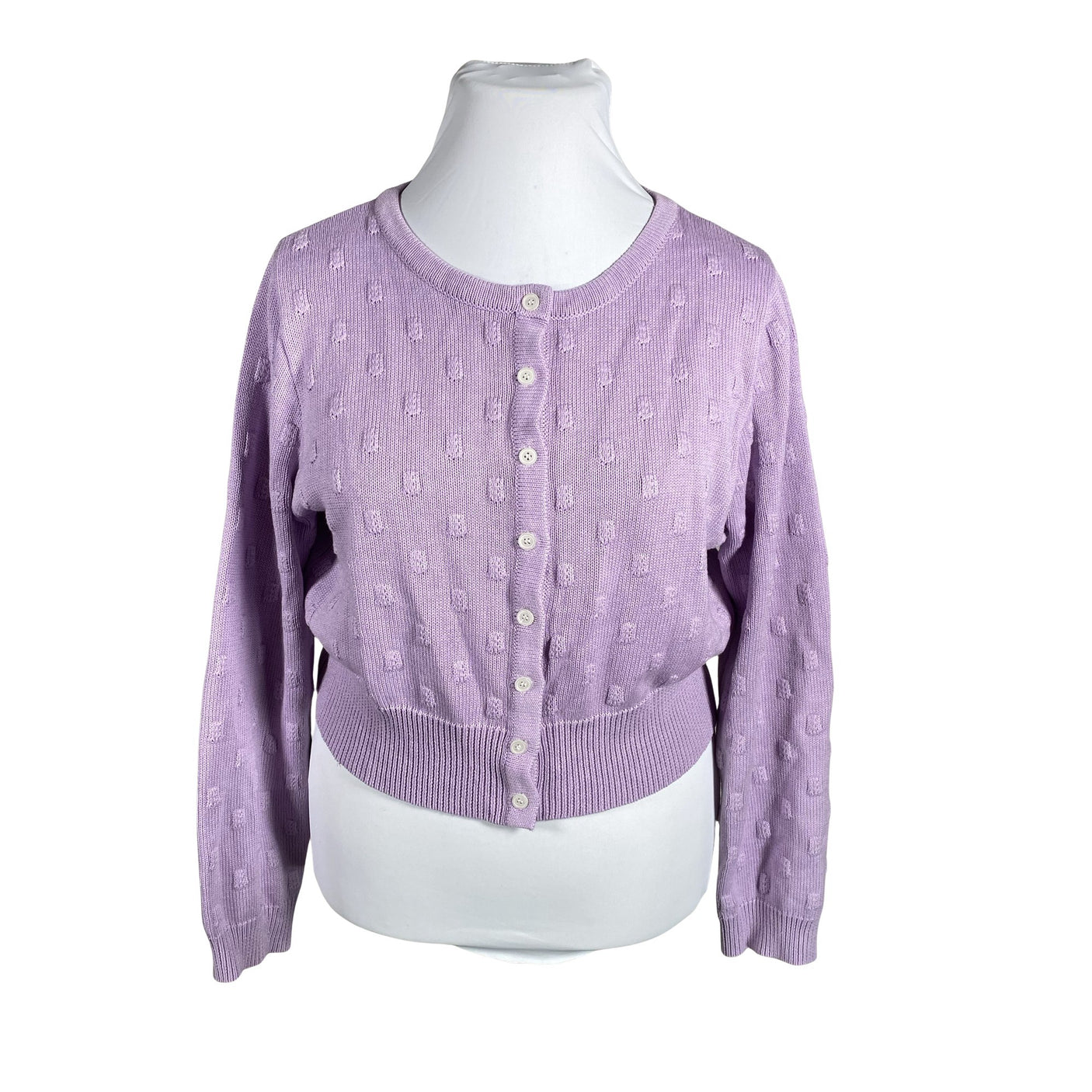 Unisex Hell Bunny - Cardigan, size 46 - Violet (1)