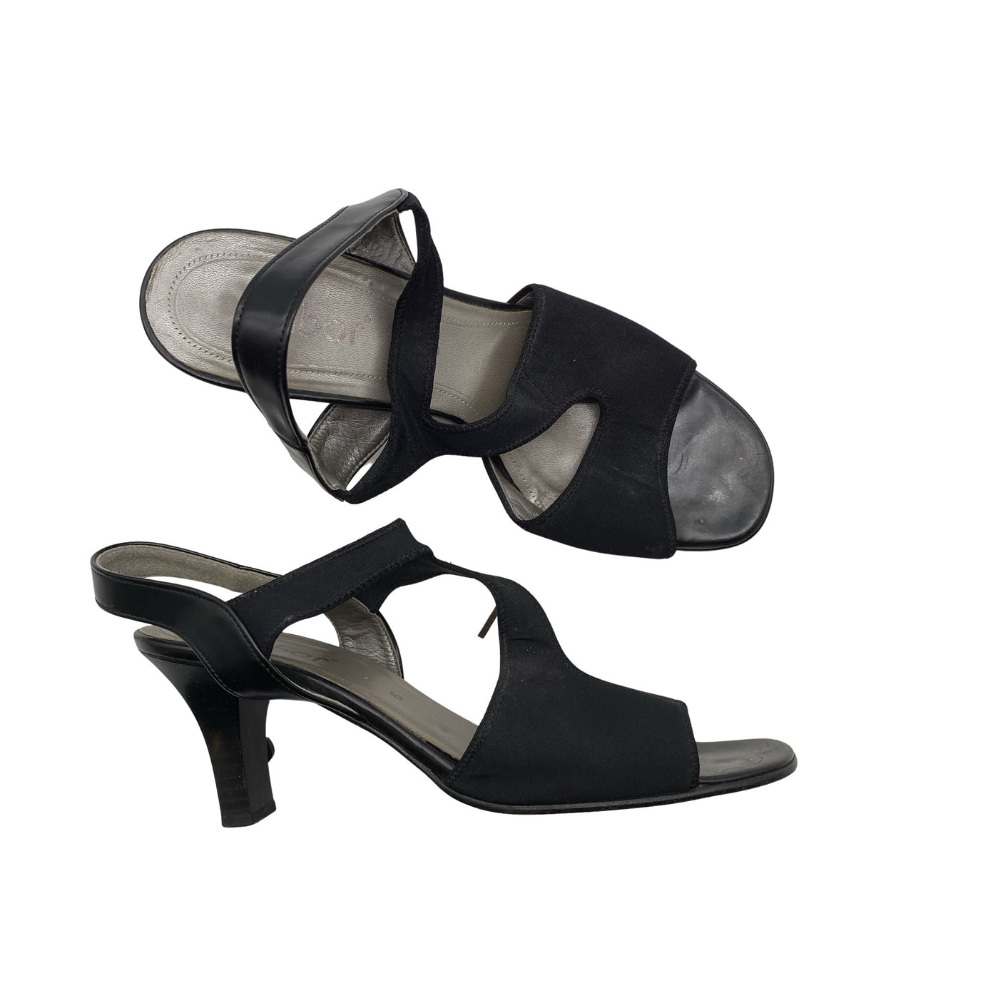 Unisex Gabor - Heeled sandals, size 39 - Black (1)