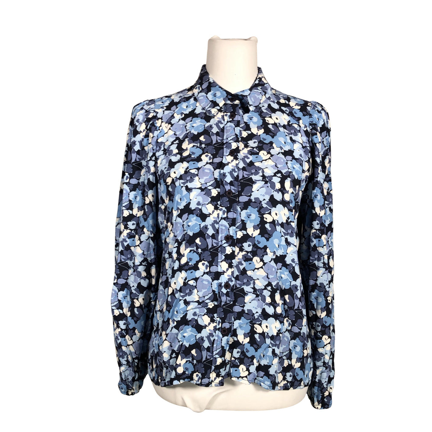 Unisex Tom Tailor - Blouse, size 36 - Blue (1)