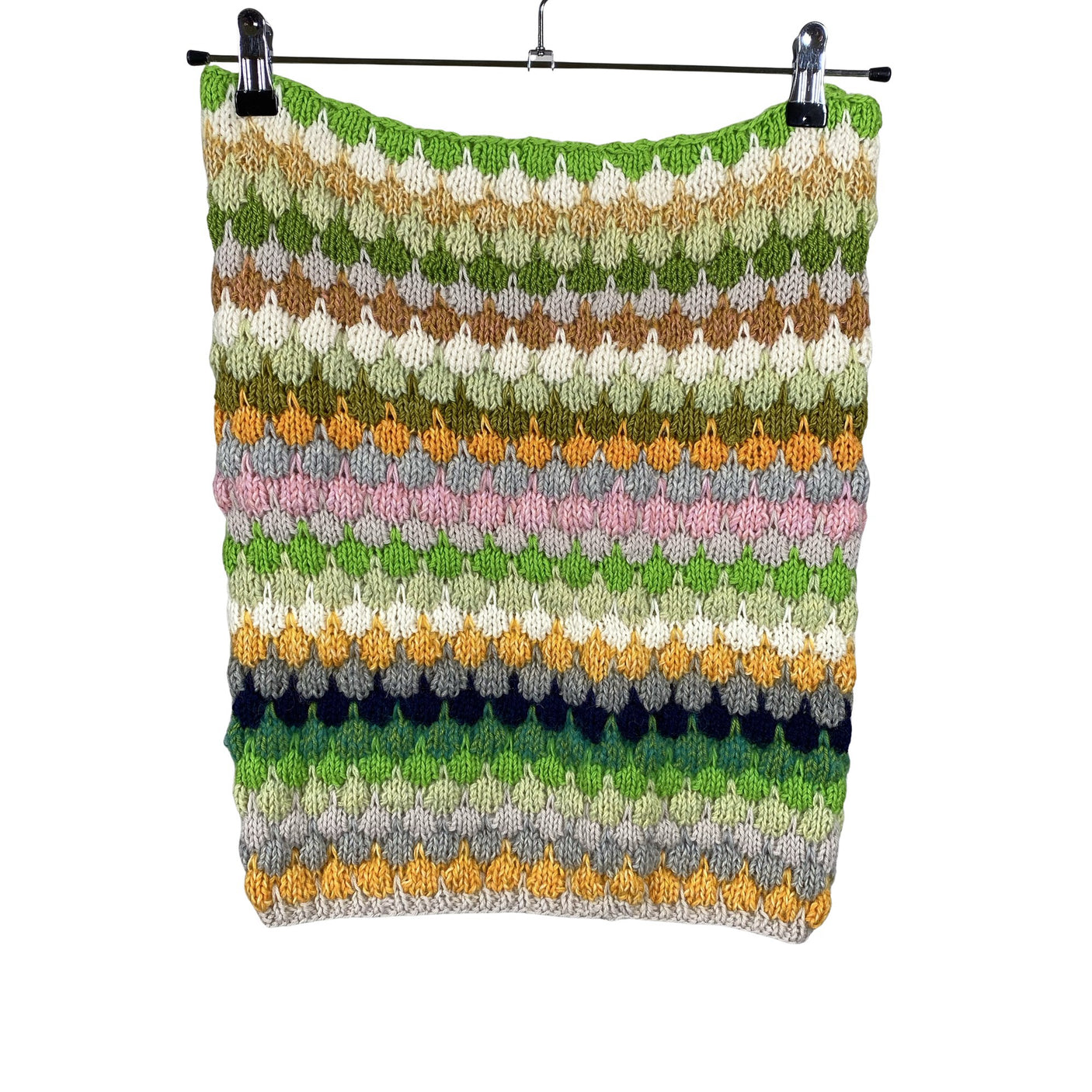 Unisex Handmade - Neckwarmer, size Ei kokoa - Green (2)