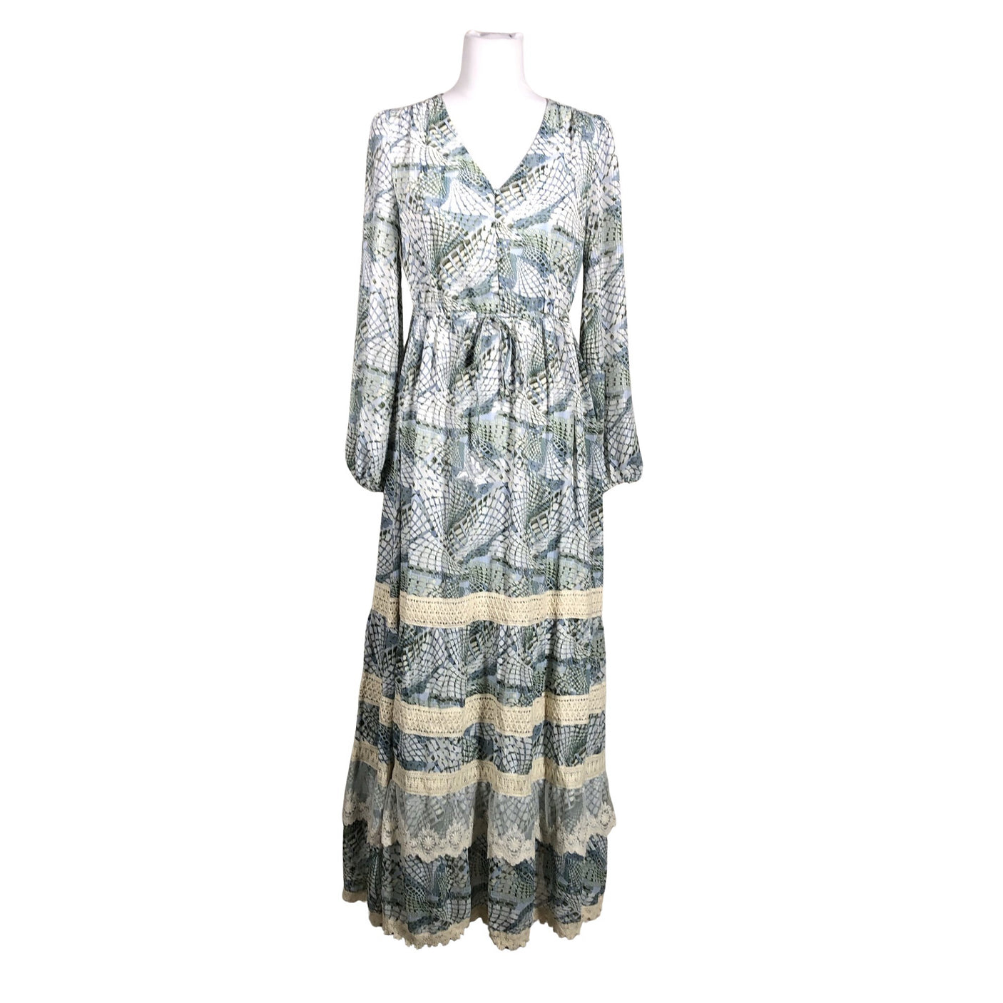 Unisex Floyd - Maxi dress, size 34 - Green (1)