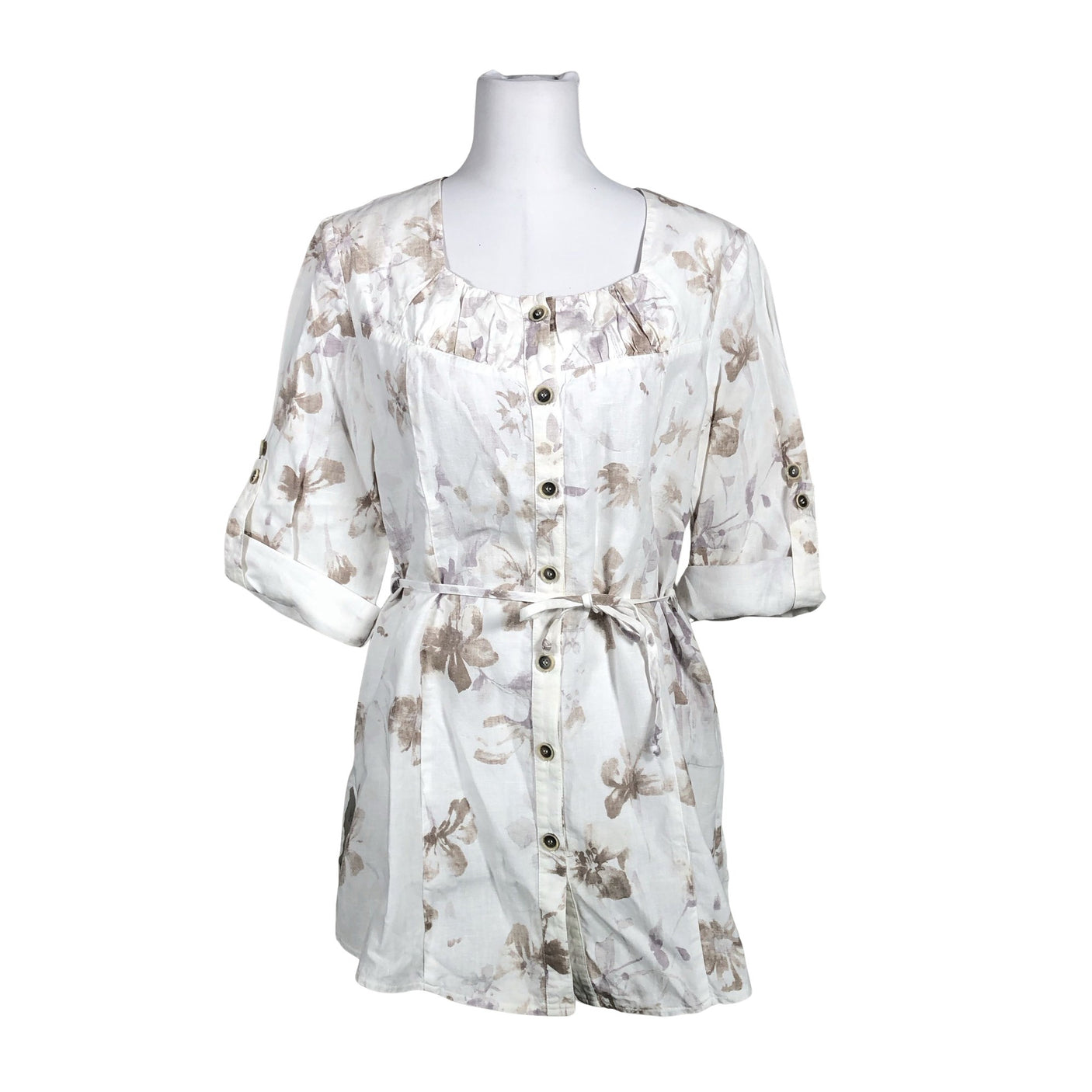 Unisex Voglia - Tunic, size 38 - White (1)