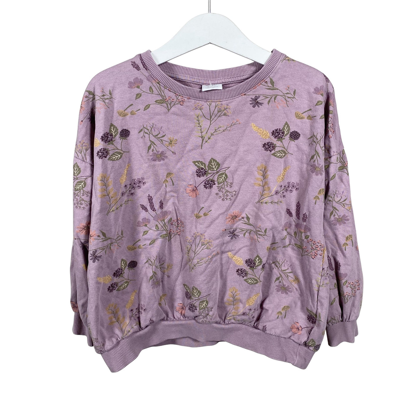 Unisex Lindex - Sweatshirt, size 116 - 122 - Violet (1)