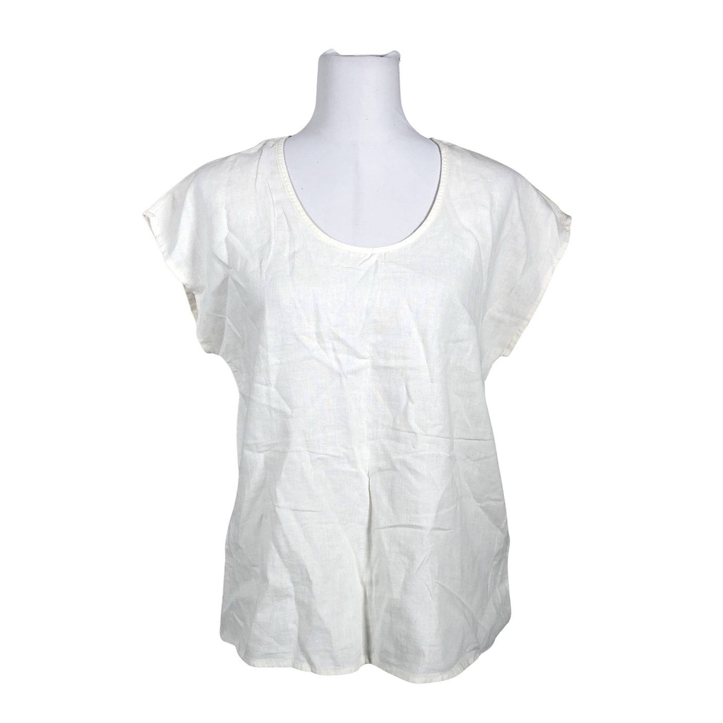 Unisex b.Young - Short-sleeved blouse, size 36 - White (1)