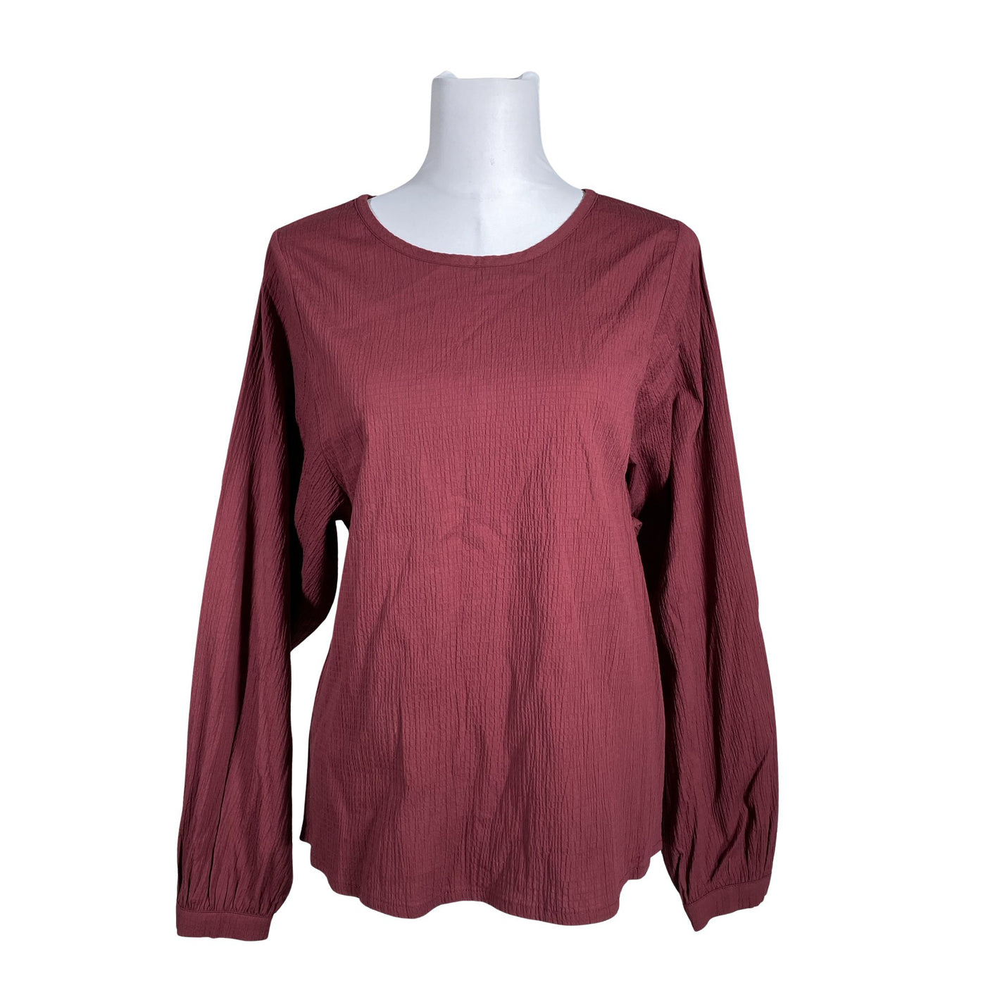 Unisex Nanso - Blouse, size 36 - Wine red (1)