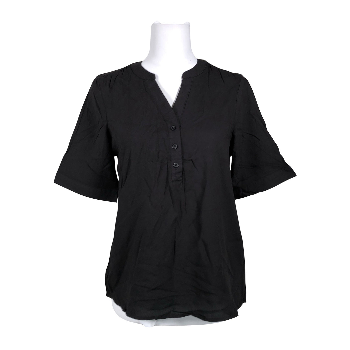 Unisex b.Young - Short-sleeved blouse, size 36 - Black (1)