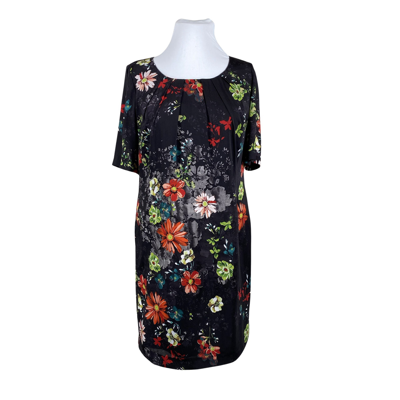 Unisex Aventura - Schiffon dress, size 42 - Black (1)