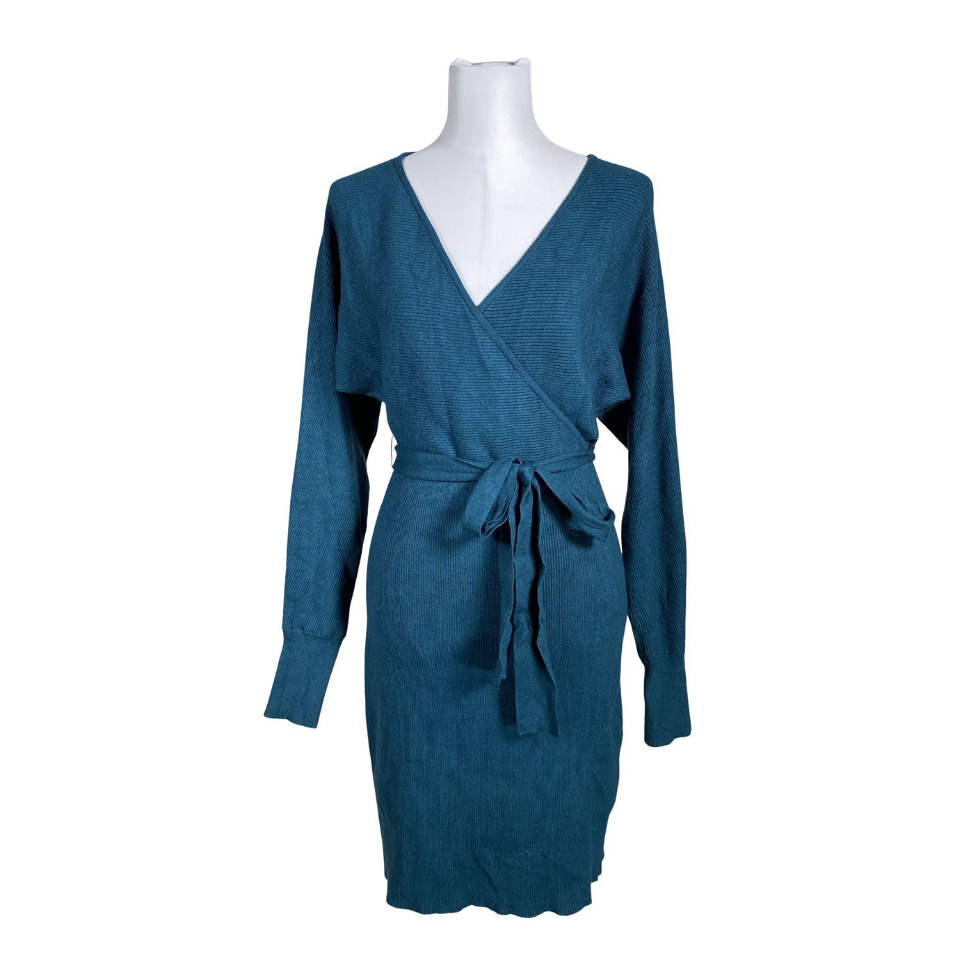 Unisex Anna Field - Knit dress, size 36 - Green (1)