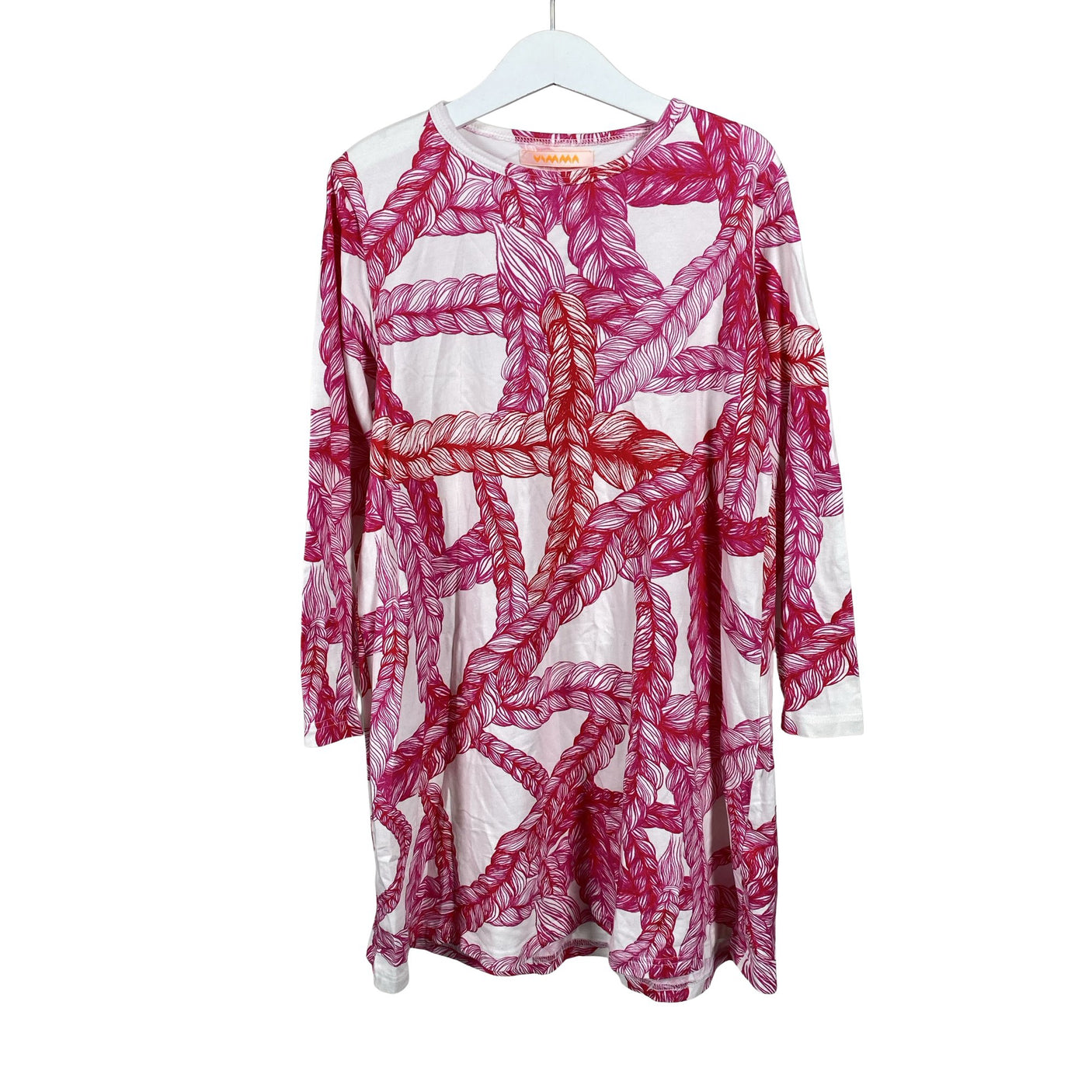 Unisex Vimma - Tricot dress, size 134 - 140 - Light pink (1)