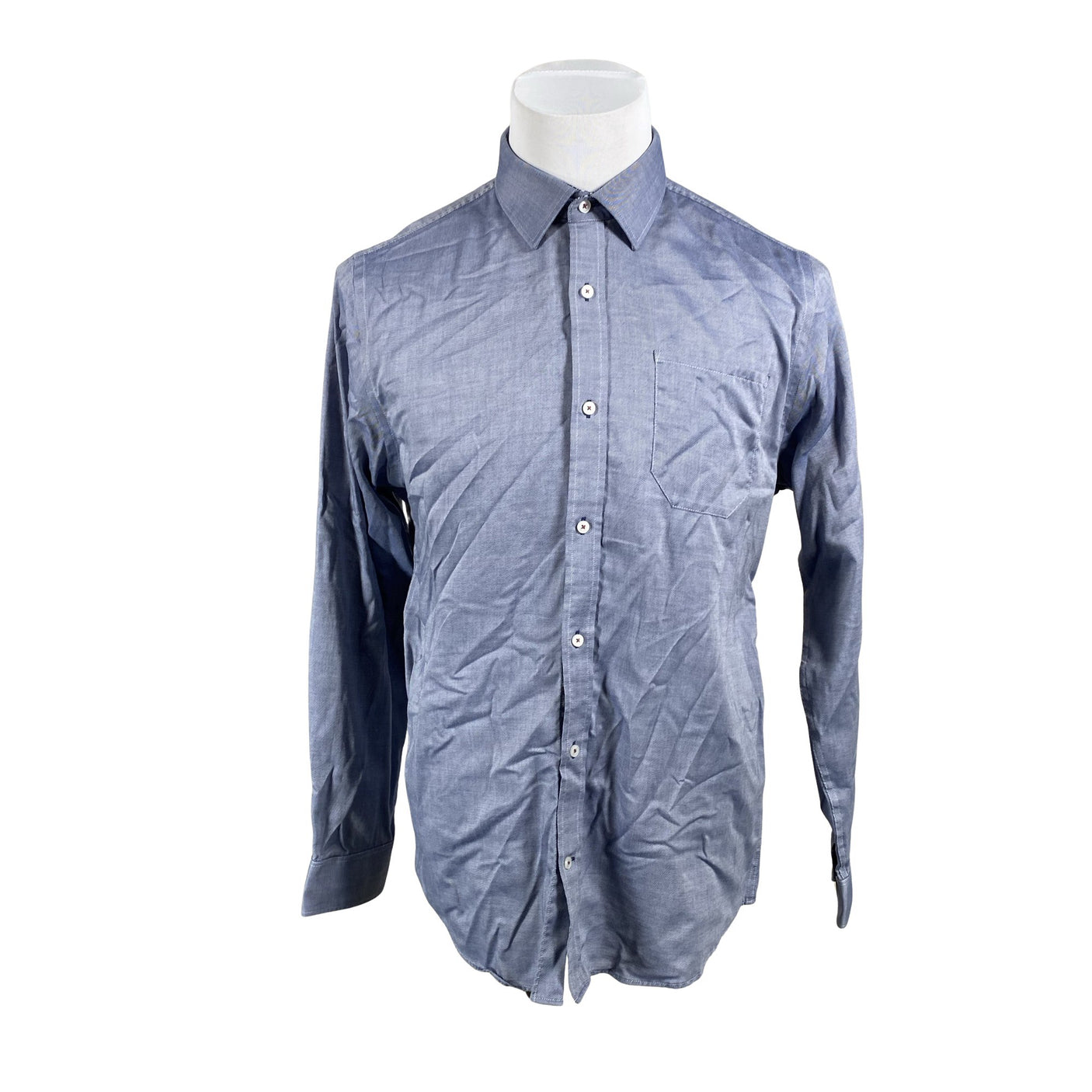 Unisex Petrifun - Collared shirt, size L - Blue (1)