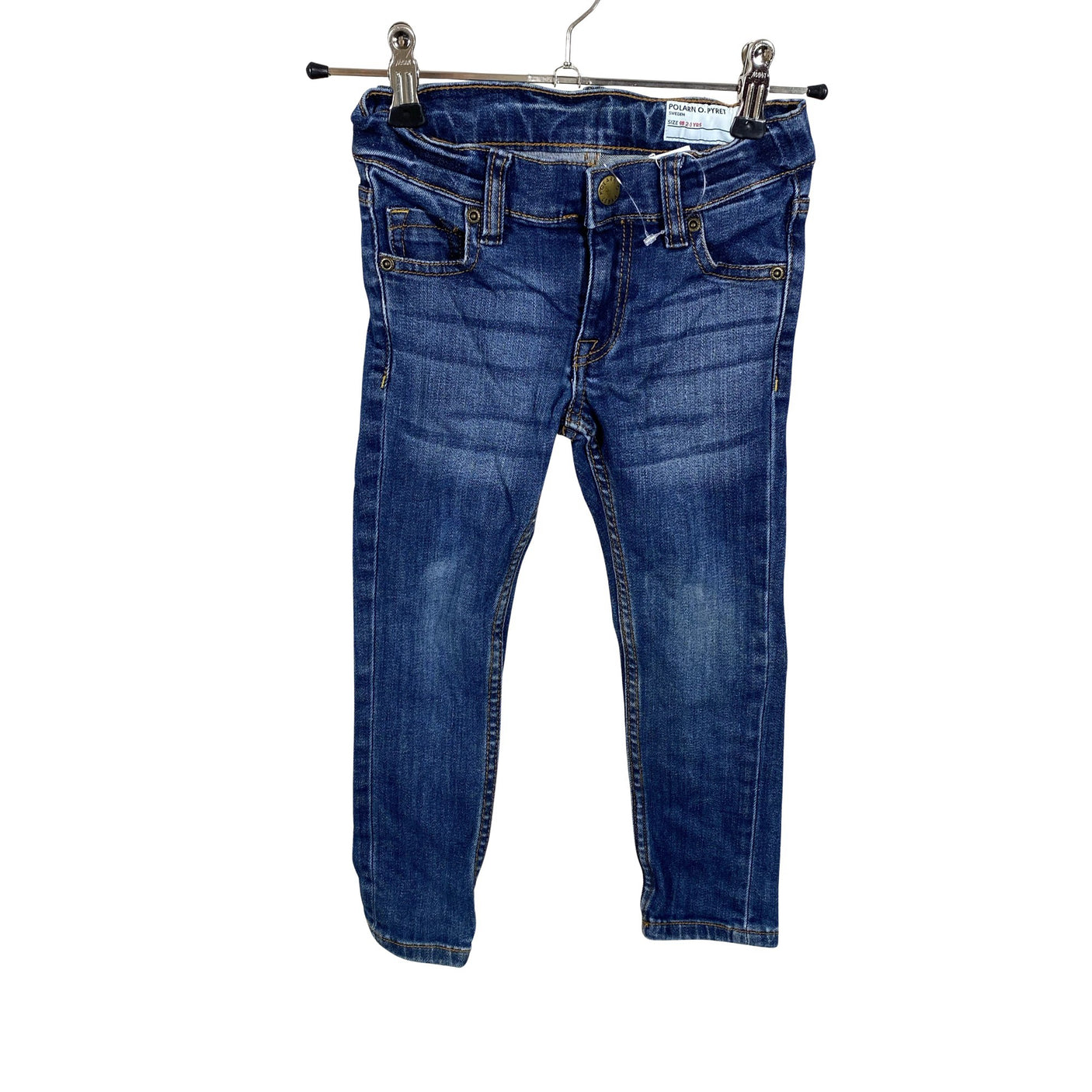 Unisex Polarn O. Pyret - Jeans, size 92 - 98 - Blue (1)