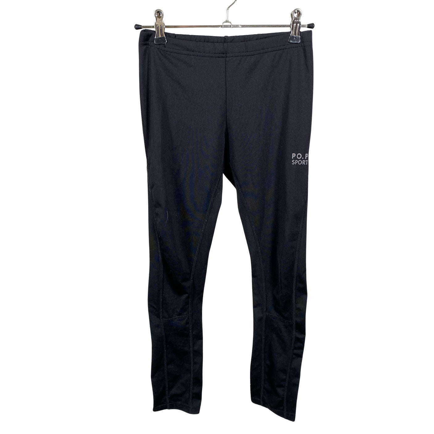 Unisex Polarn O. Pyret - Sports tights, size 134 - 140 - Black (1)