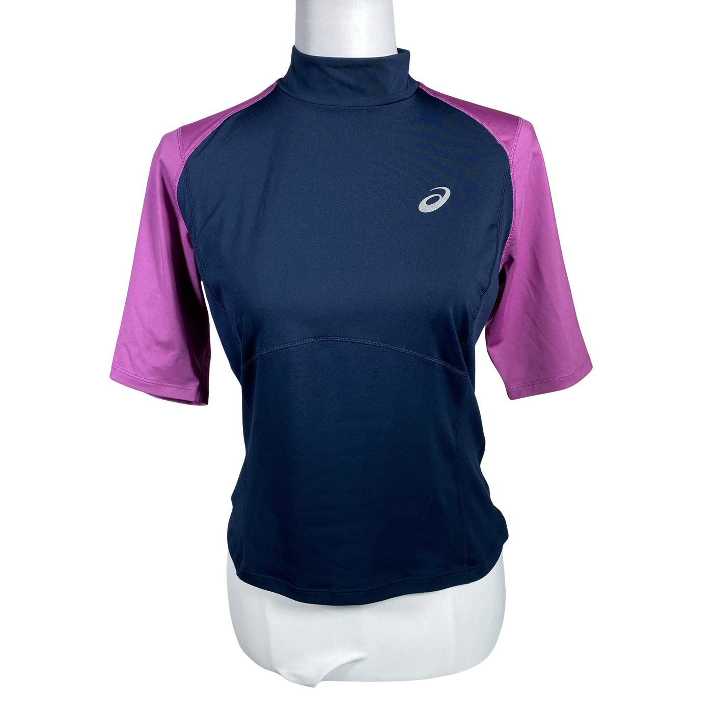 Unisex Asics - Sports shirt, long sleeve, size 38 - Violet (1)