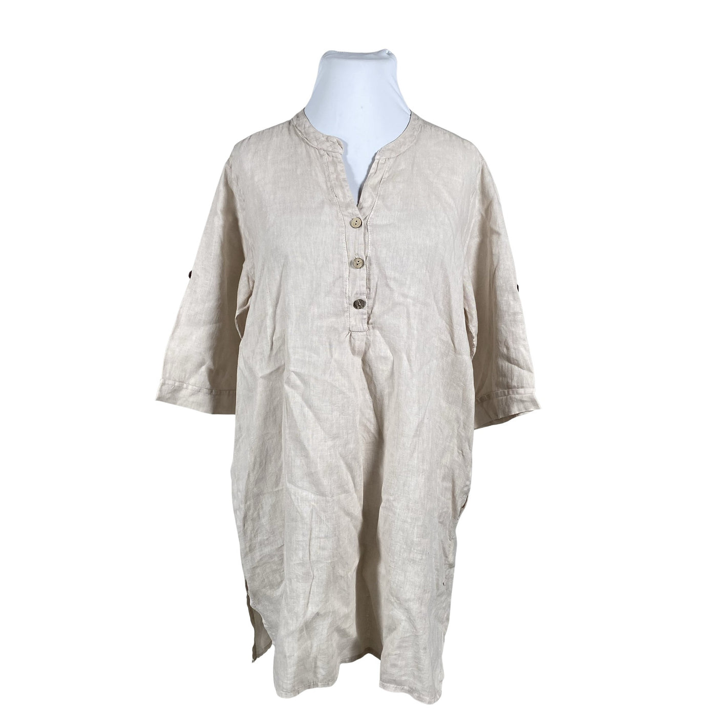 Unisex Cream - Dress, size 44 - Beige (1)