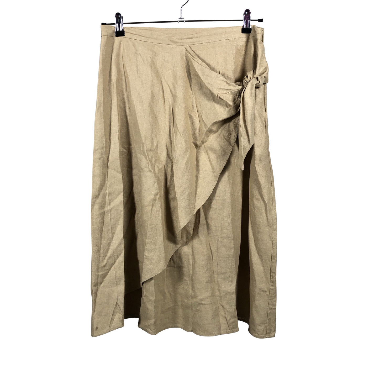 Unisex Cut & Pret - Fabric skirt, size 40 - Brown (1)