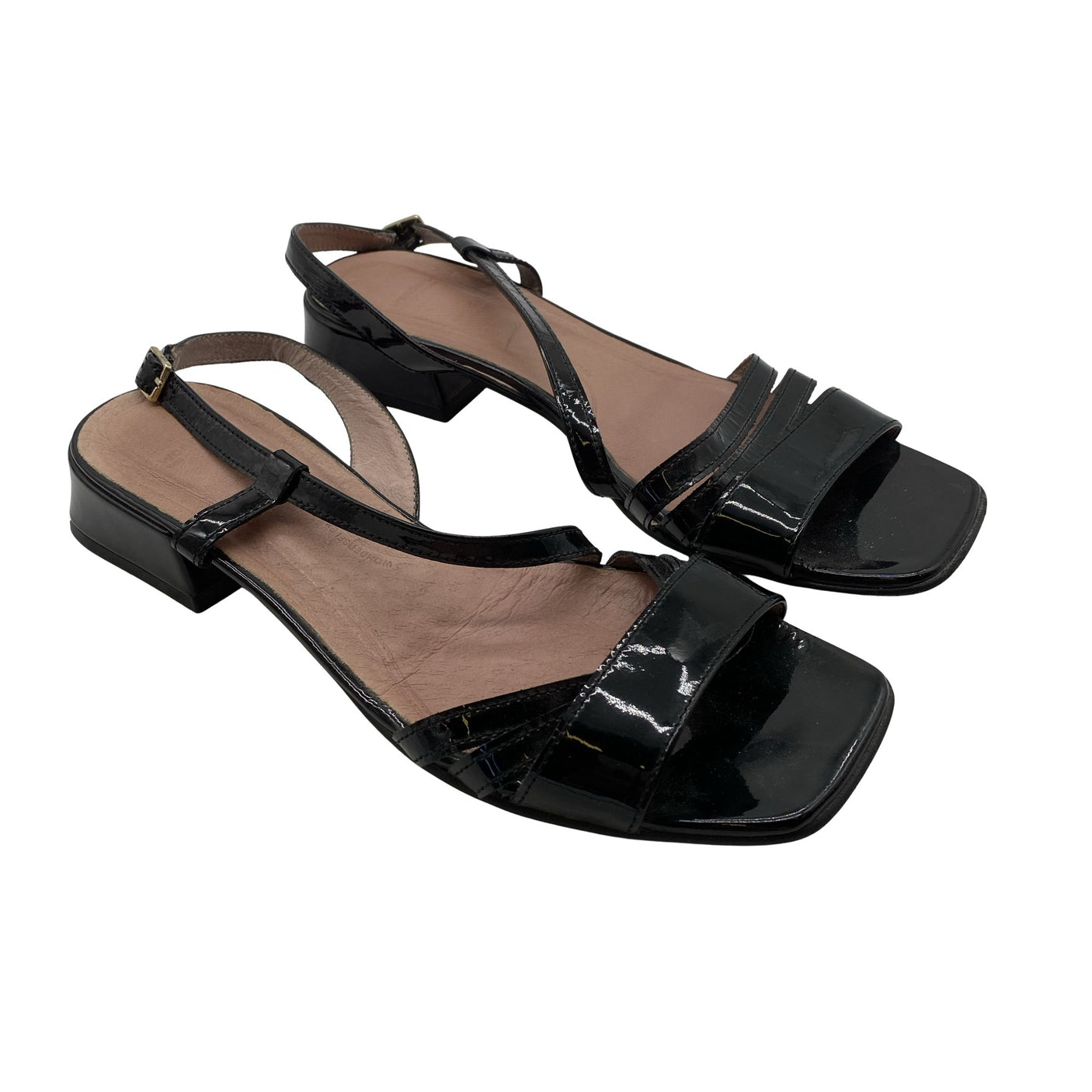 Unisex Wonders - Heeled sandals, size 39 - Black (2)