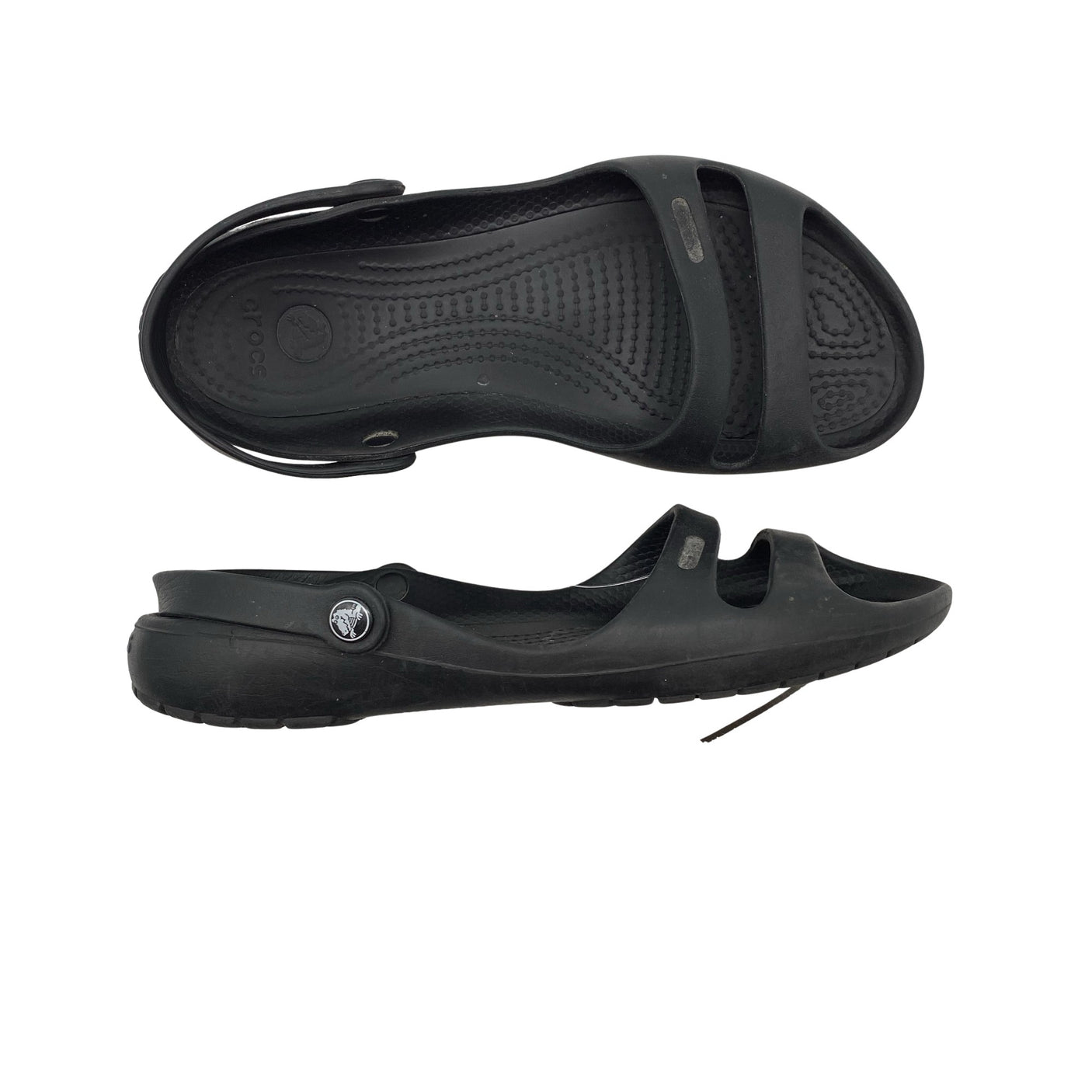 Unisex Crocs - Sandals, size 39 - Black (1)