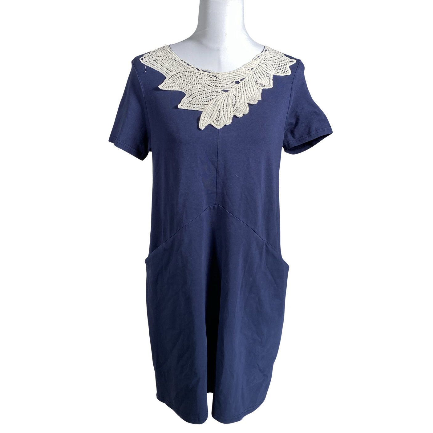 Unisex Lumoan - Tricot dress, size 38 - Blue (1)