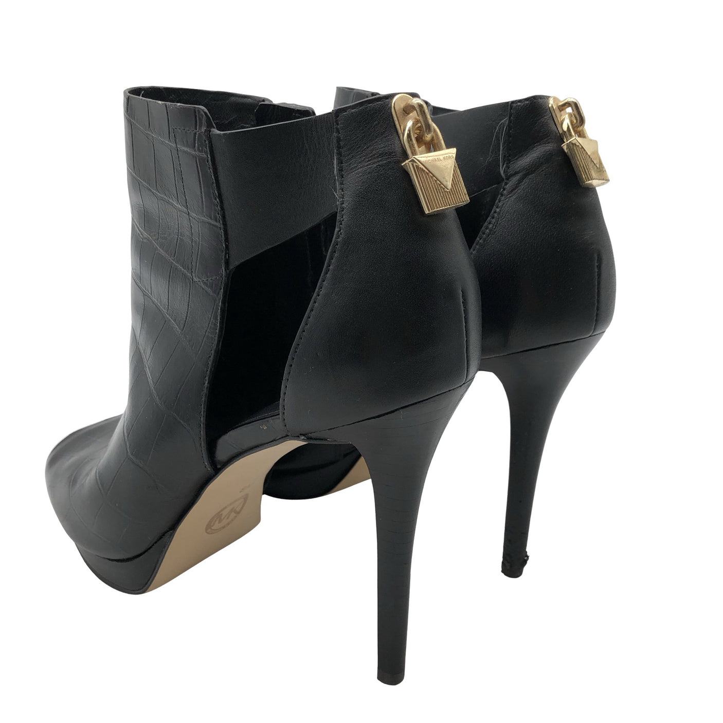 Unisex Michael Kors - Open toe high heel shoes, size 39 - Black (3)