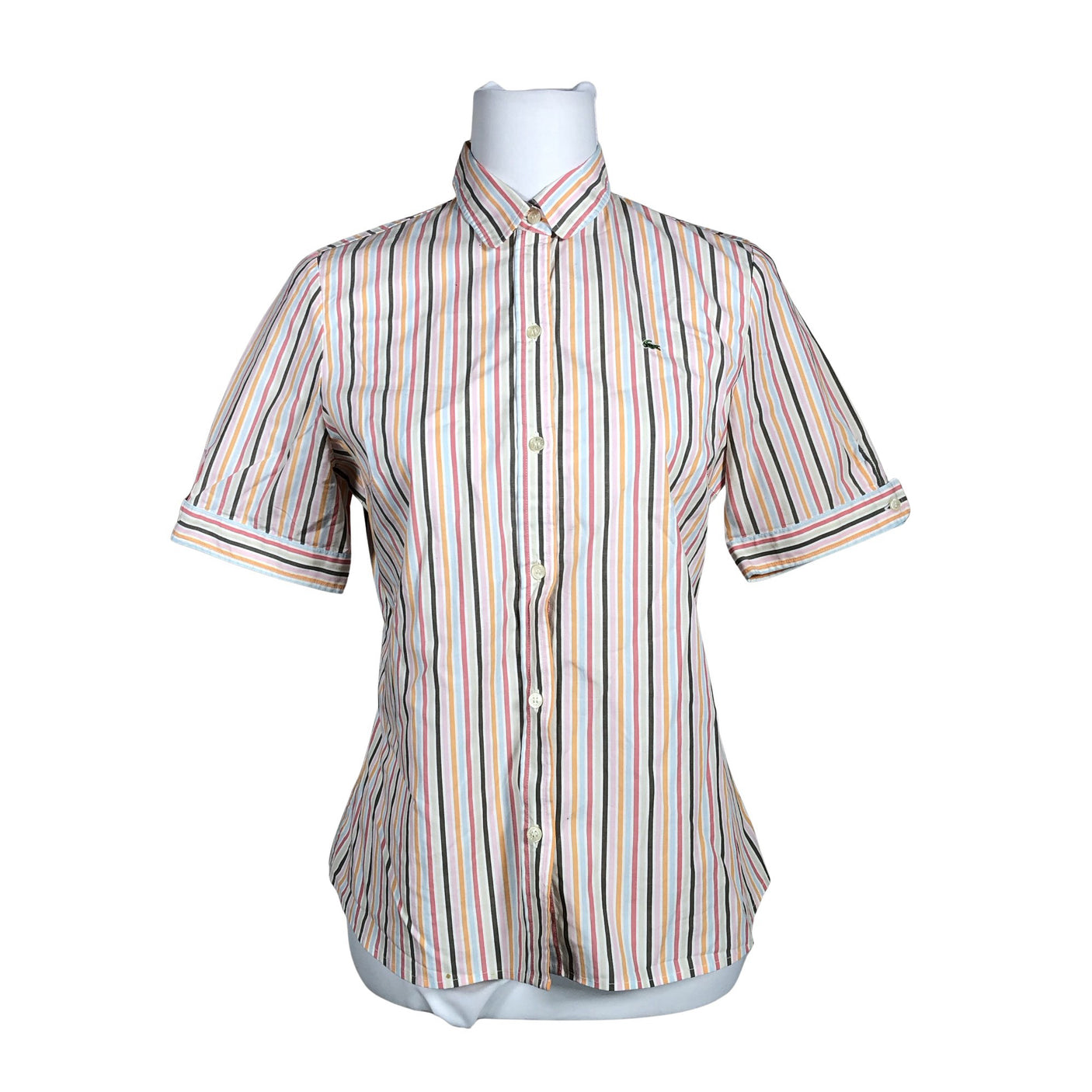 Unisex Lacoste - Collared shirt, size 38 - White (1)